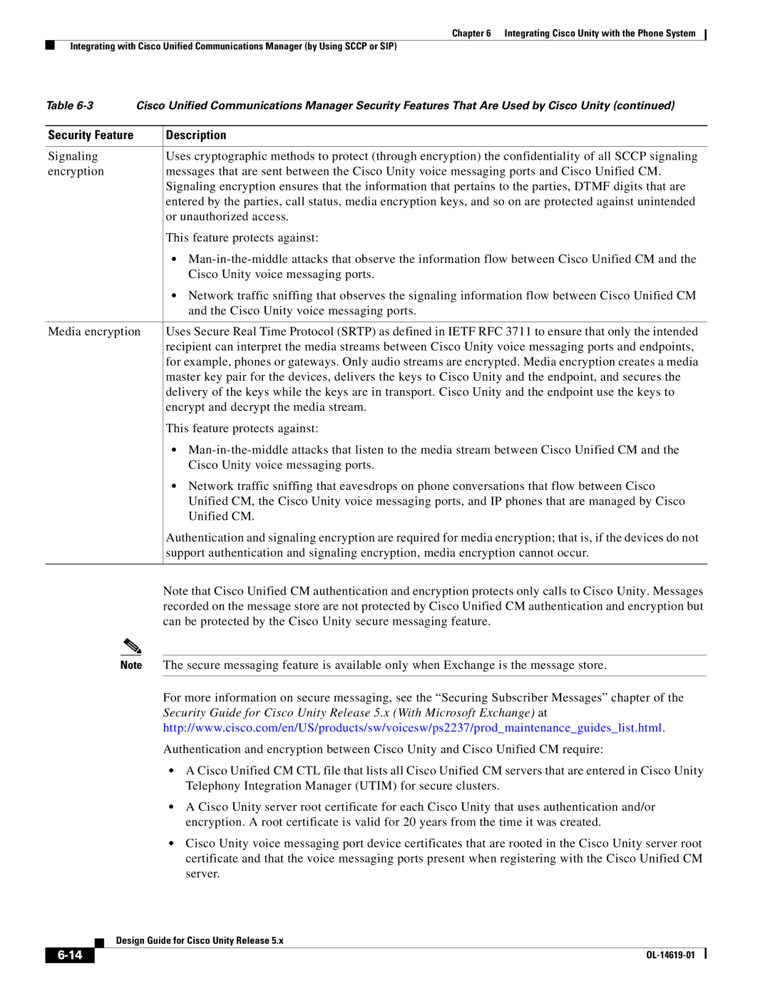 Cisco Systems OL-14619-01 manual Description 