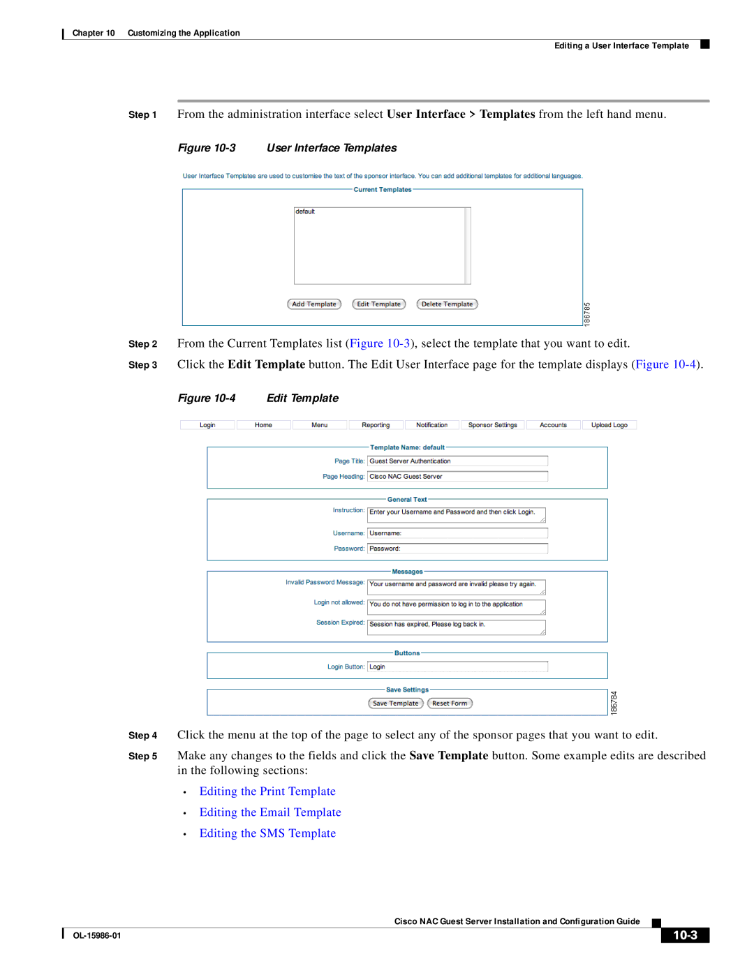 Cisco Systems OL-15986-01 manual 10-3 