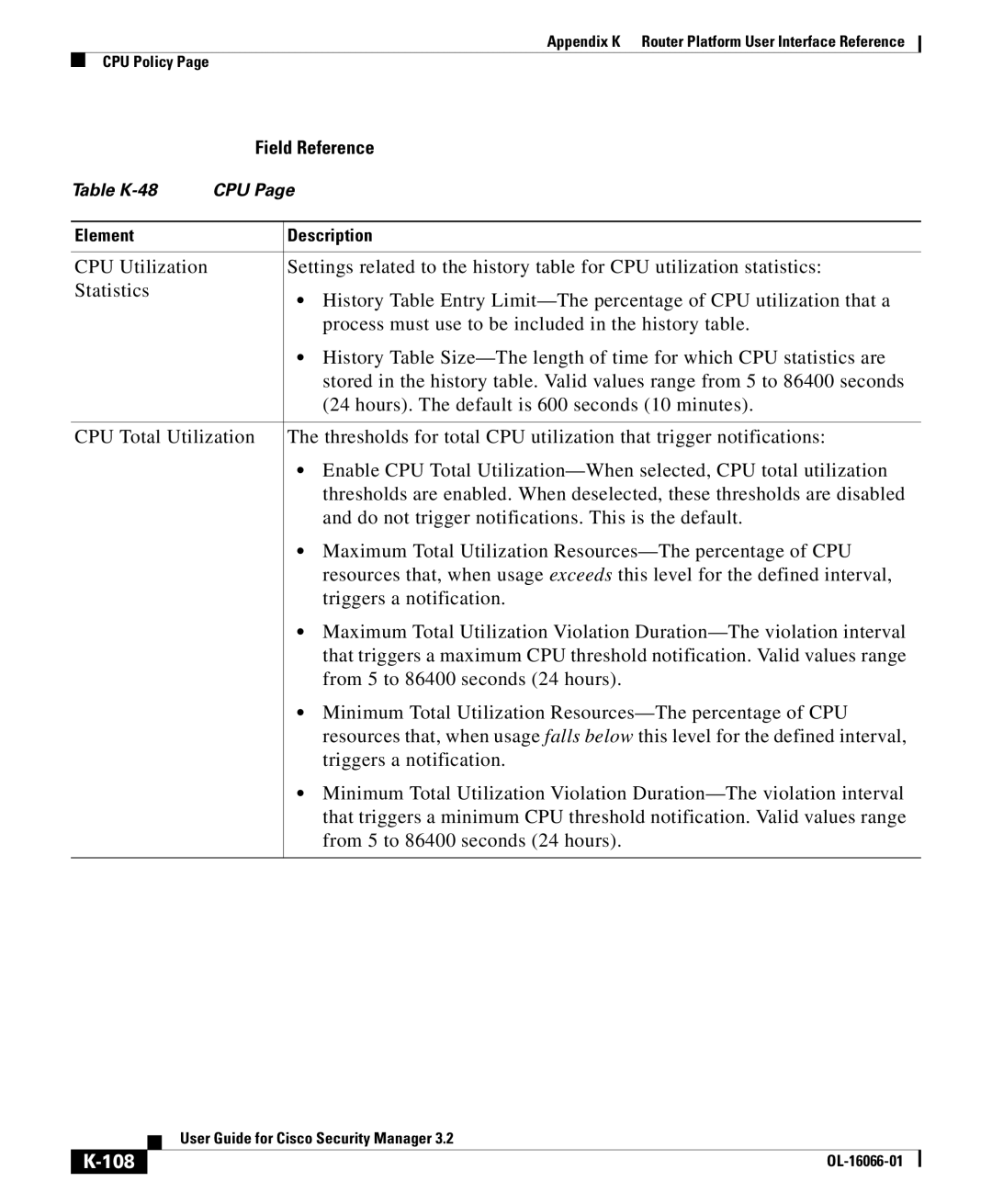 Cisco Systems OL-16066-01 appendix 108 