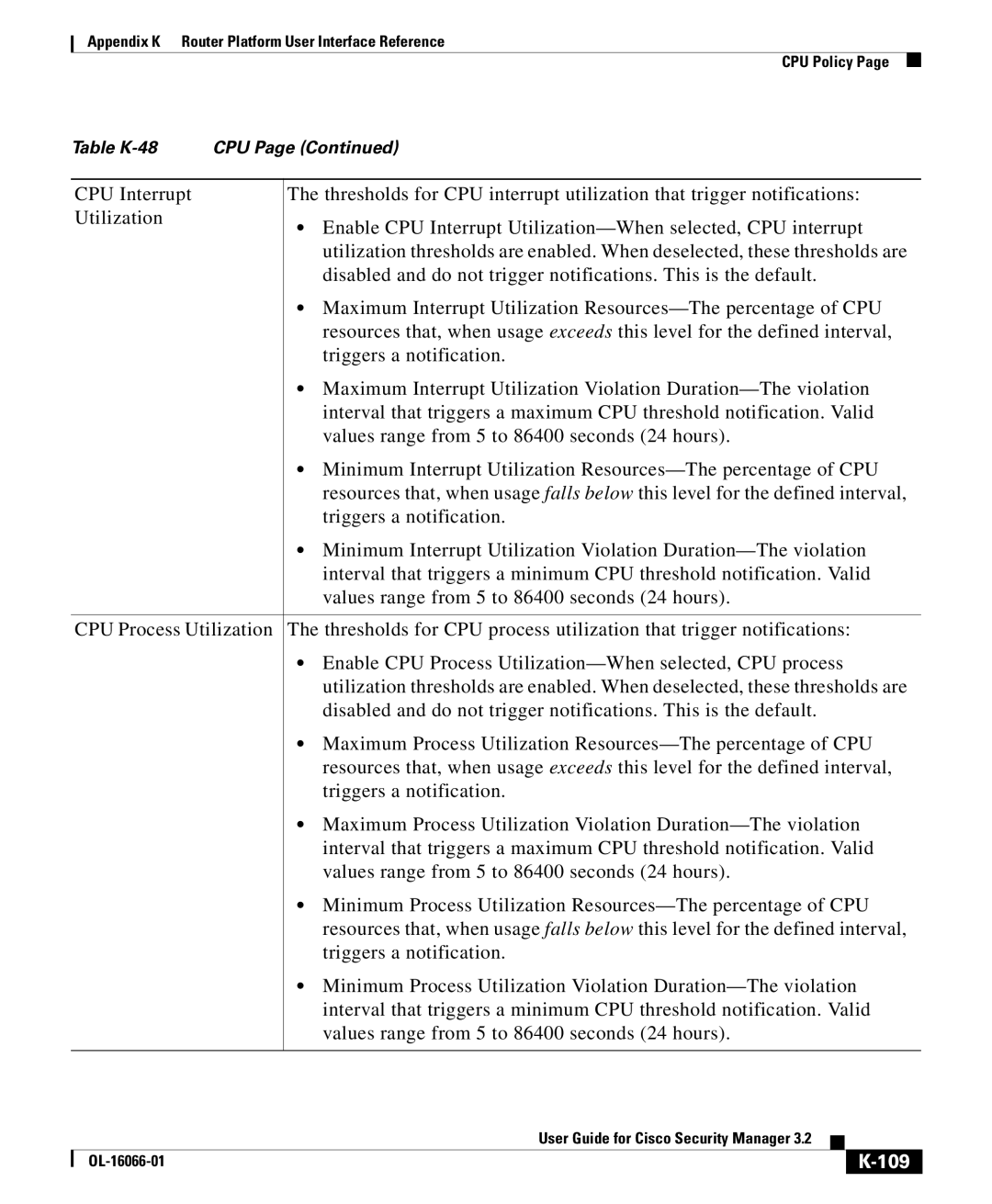 Cisco Systems OL-16066-01 appendix 109 