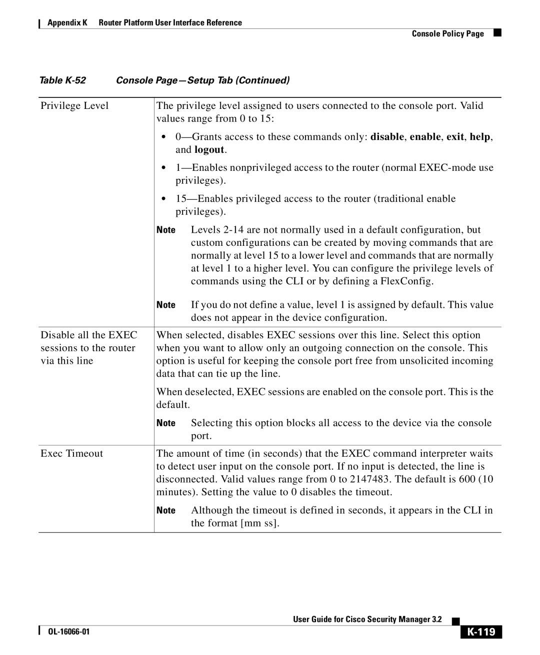 Cisco Systems OL-16066-01 appendix 119 