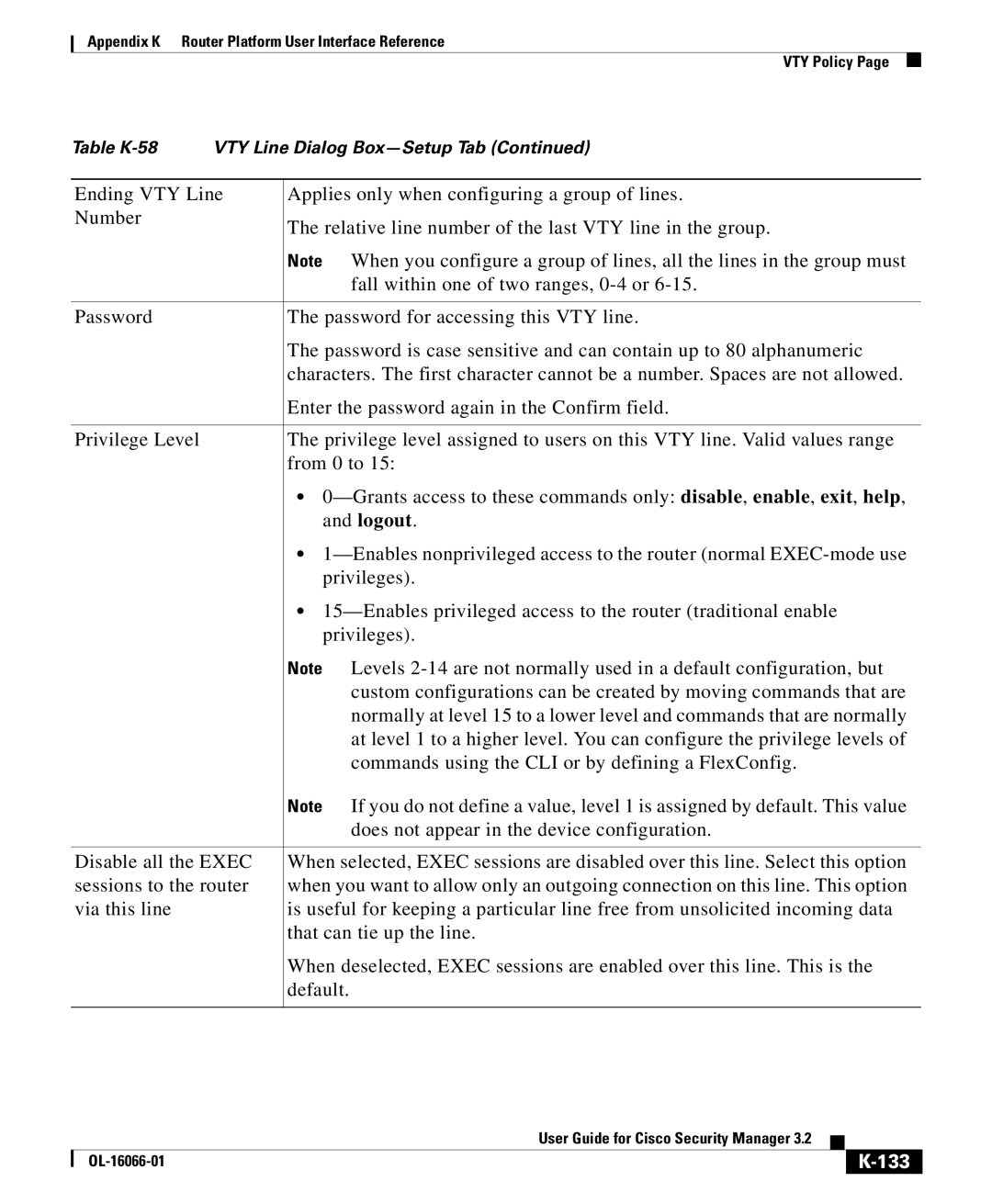 Cisco Systems OL-16066-01 appendix 133 