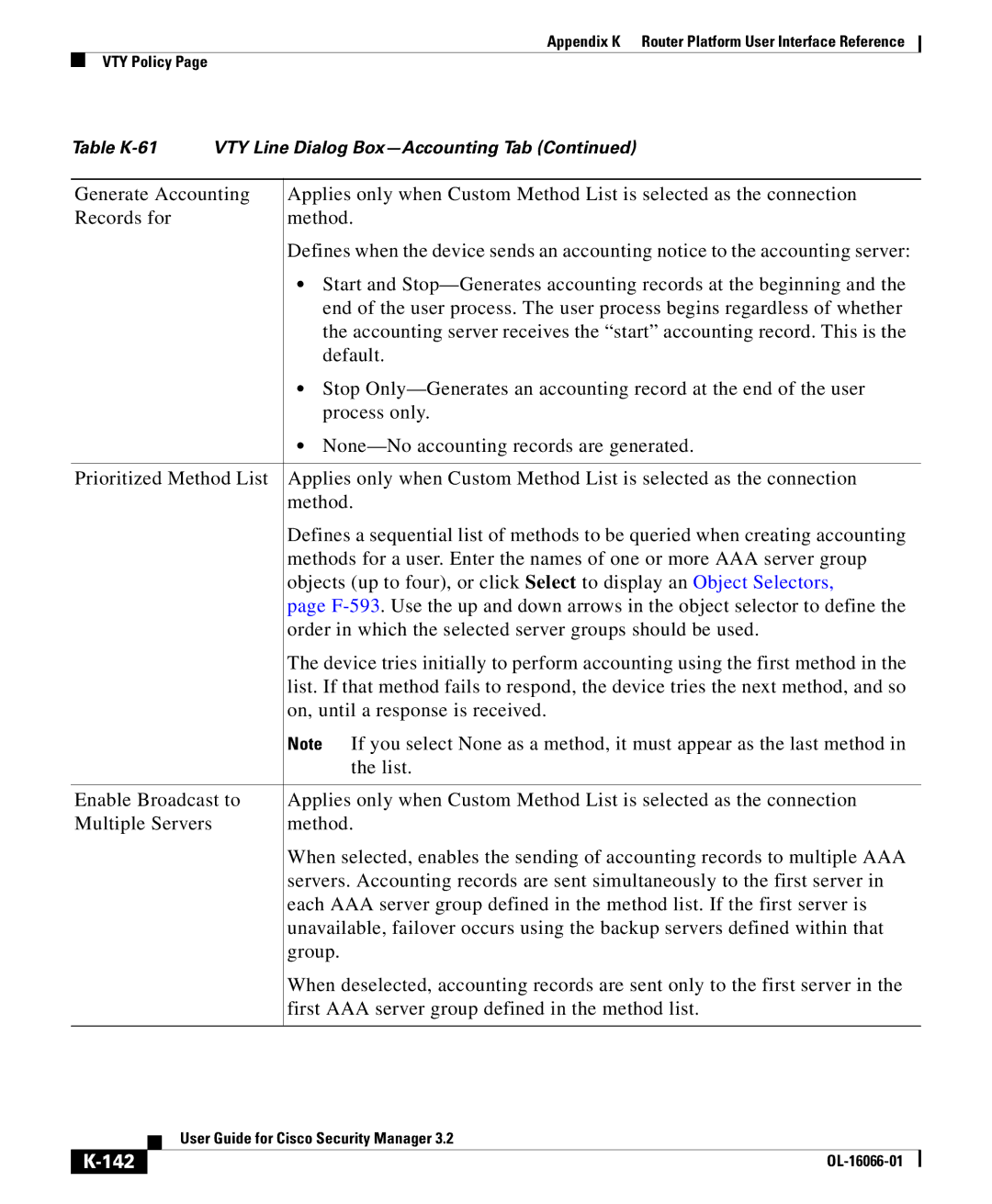 Cisco Systems OL-16066-01 appendix 142 