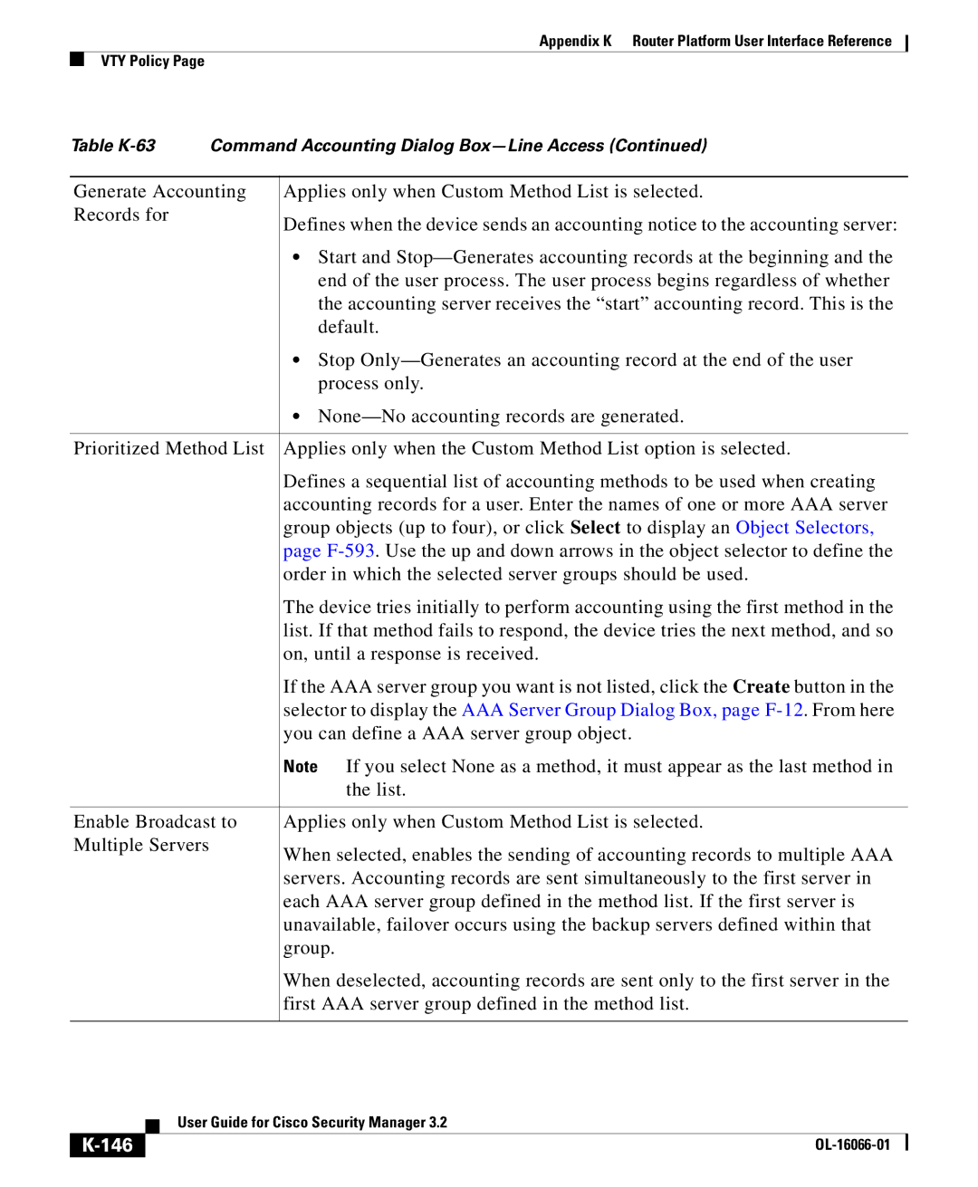 Cisco Systems OL-16066-01 appendix 146 