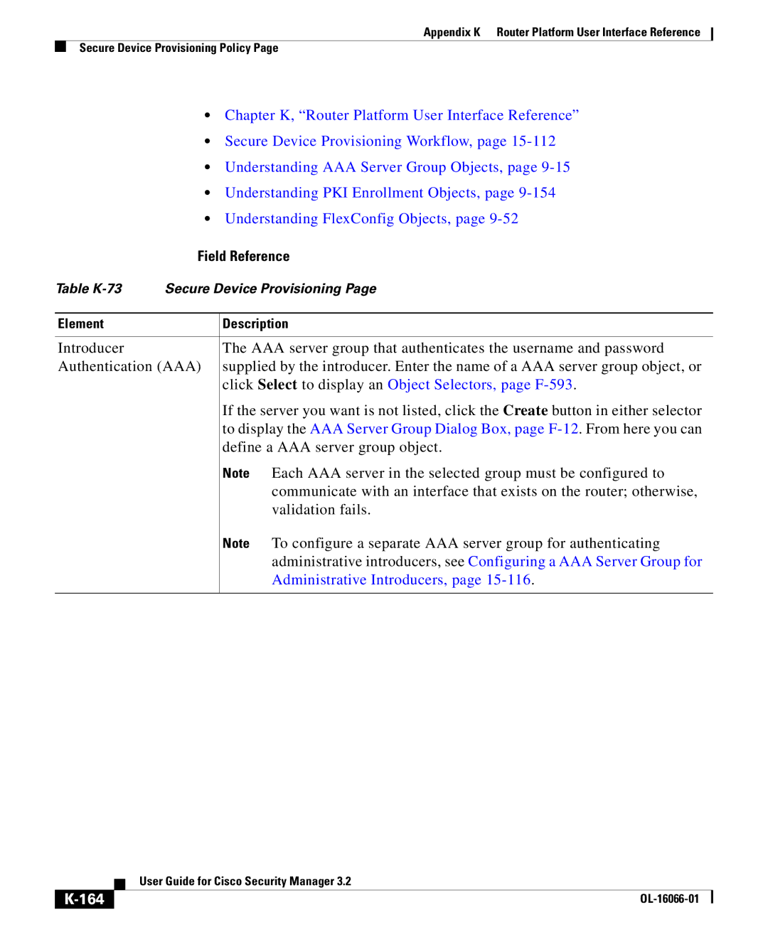 Cisco Systems OL-16066-01 appendix Secure Device Provisioning Workflow, Understanding PKI Enrollment Objects, 164 