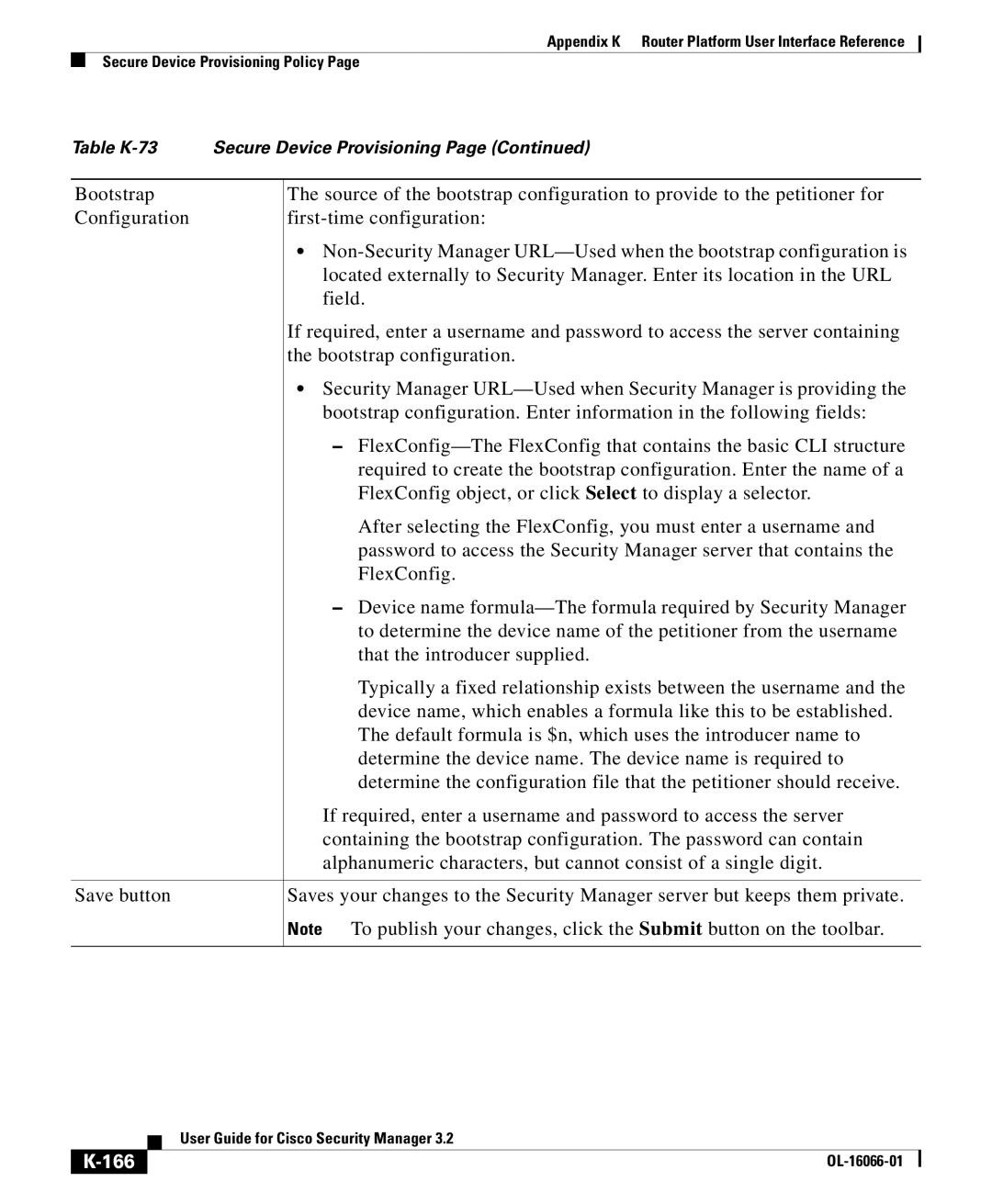 Cisco Systems OL-16066-01 appendix 166 