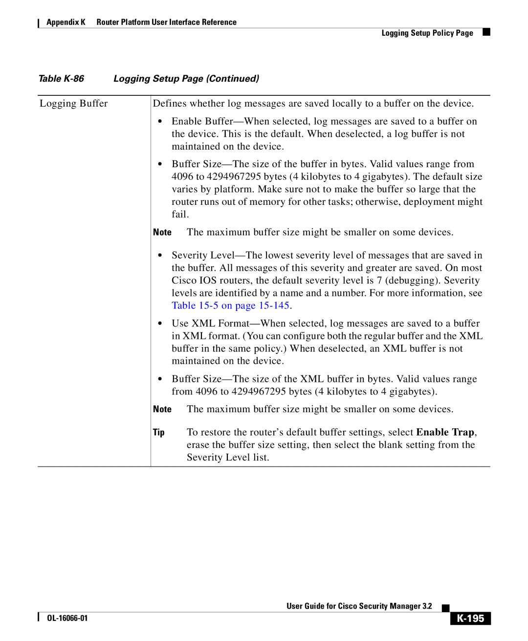 Cisco Systems OL-16066-01 appendix 195 