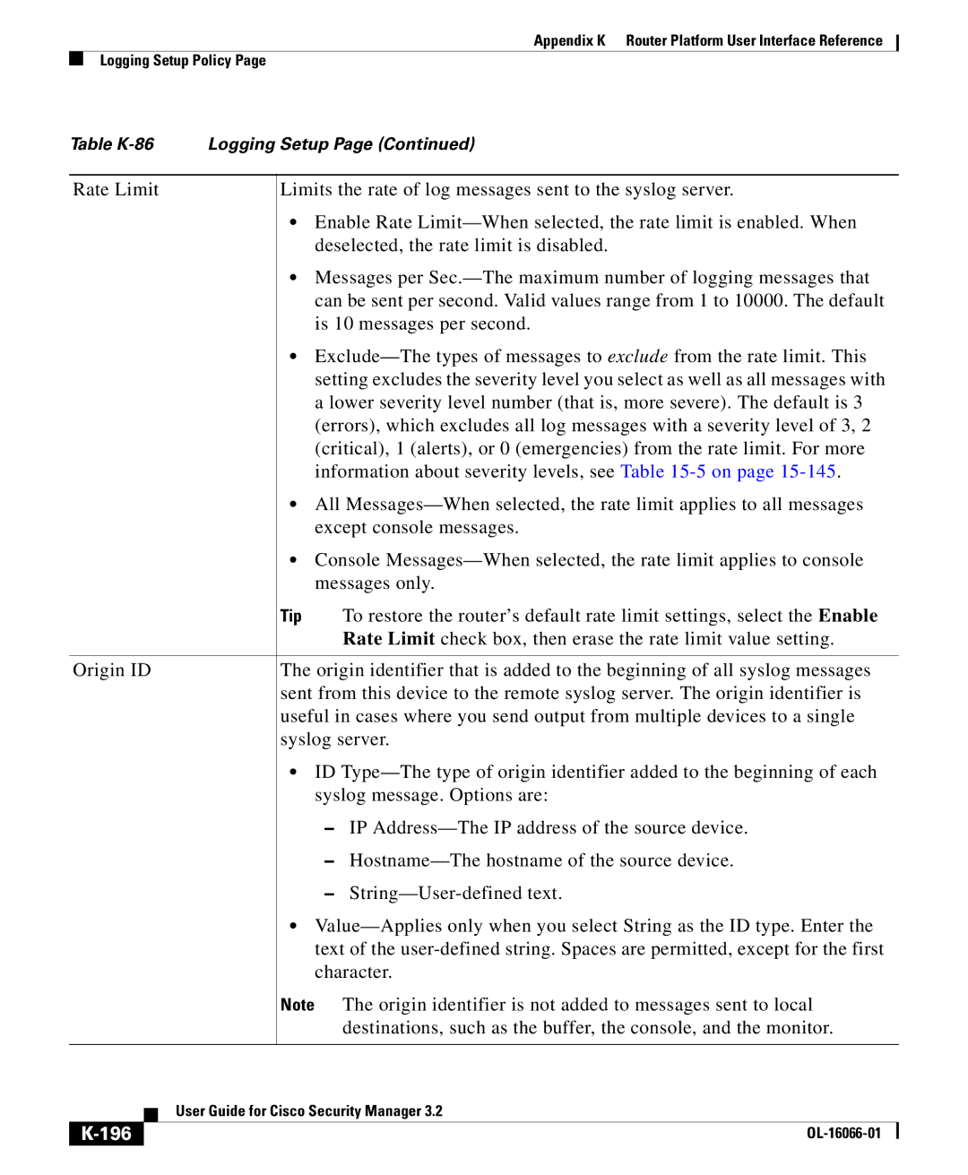 Cisco Systems OL-16066-01 appendix 196 