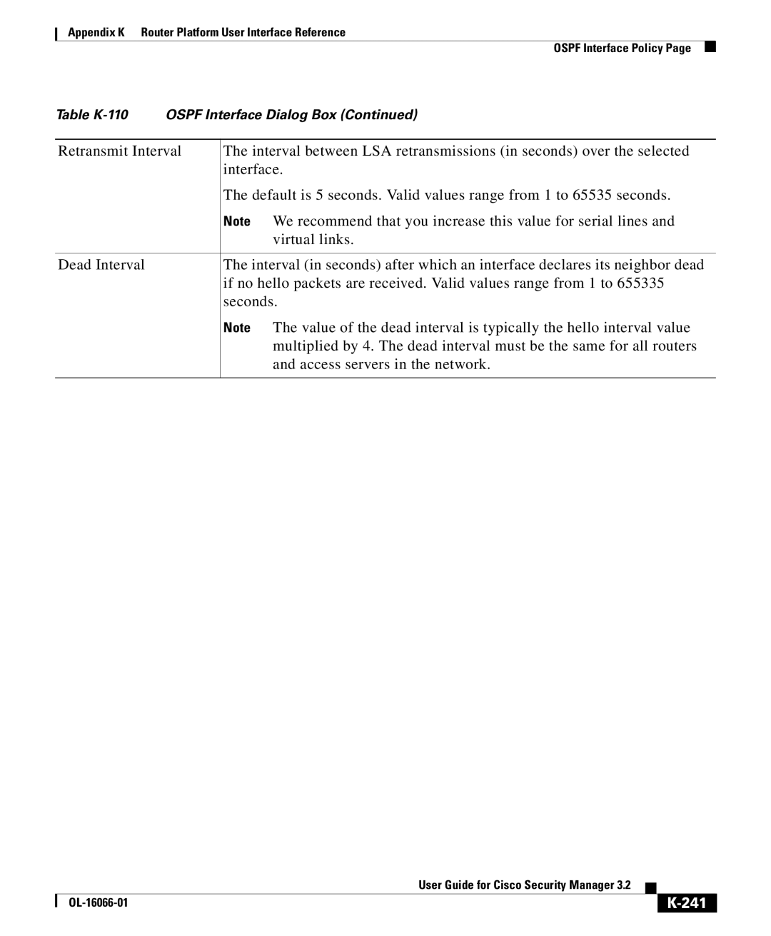 Cisco Systems OL-16066-01 appendix 241 