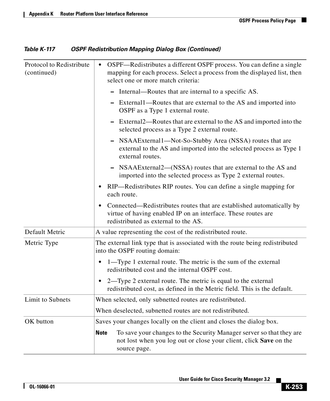 Cisco Systems OL-16066-01 appendix 253 