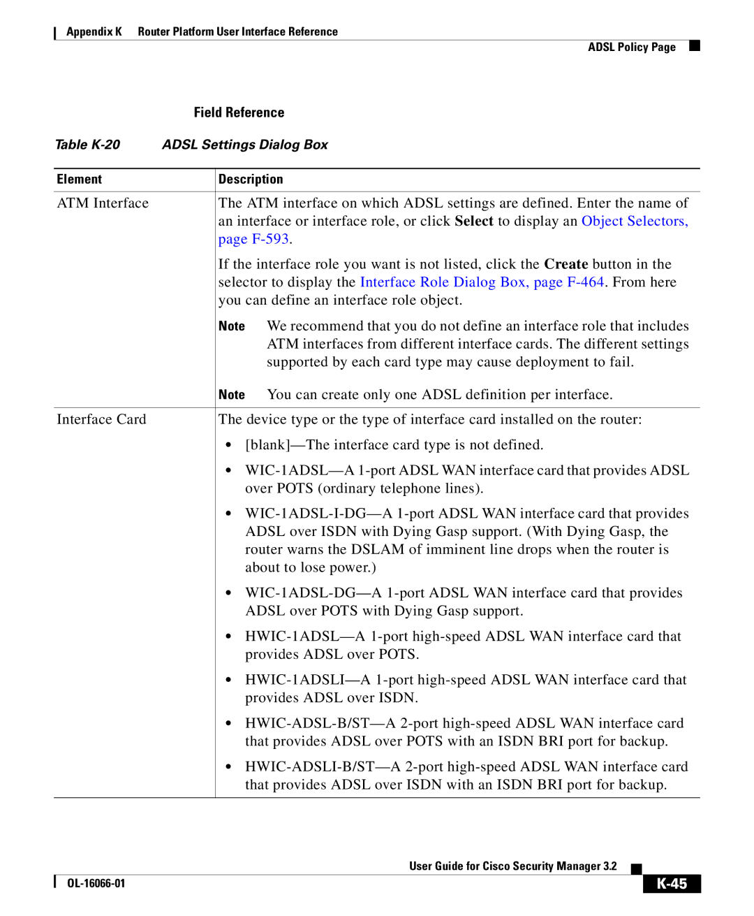 Cisco Systems OL-16066-01 appendix Supported by each card type may cause deployment to fail 