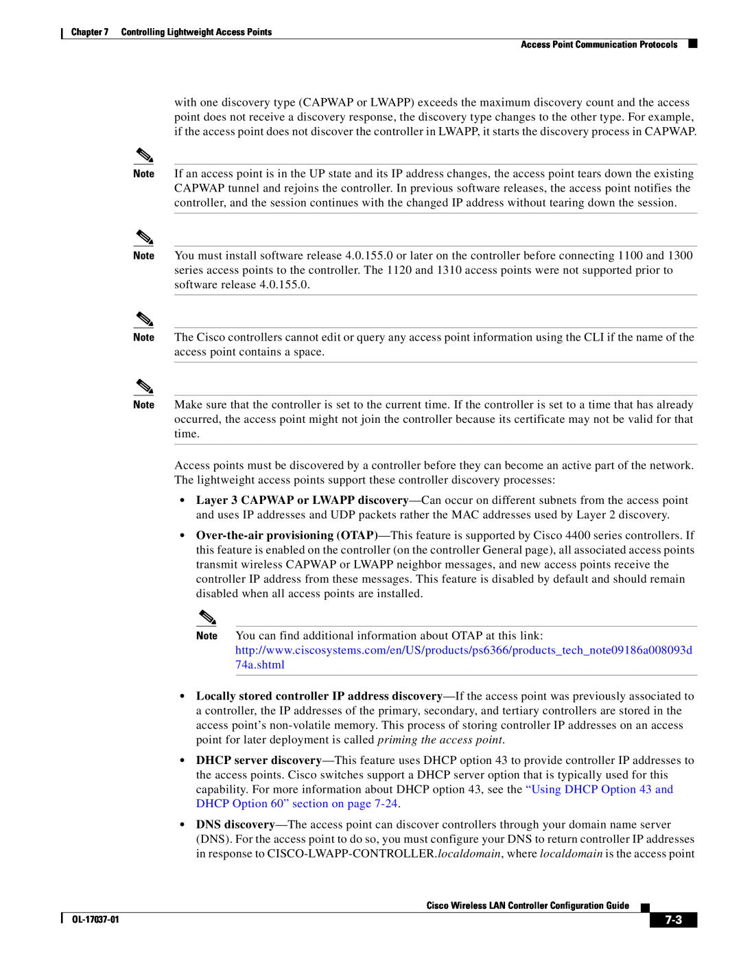 Cisco Systems OL-17037-01 manual 