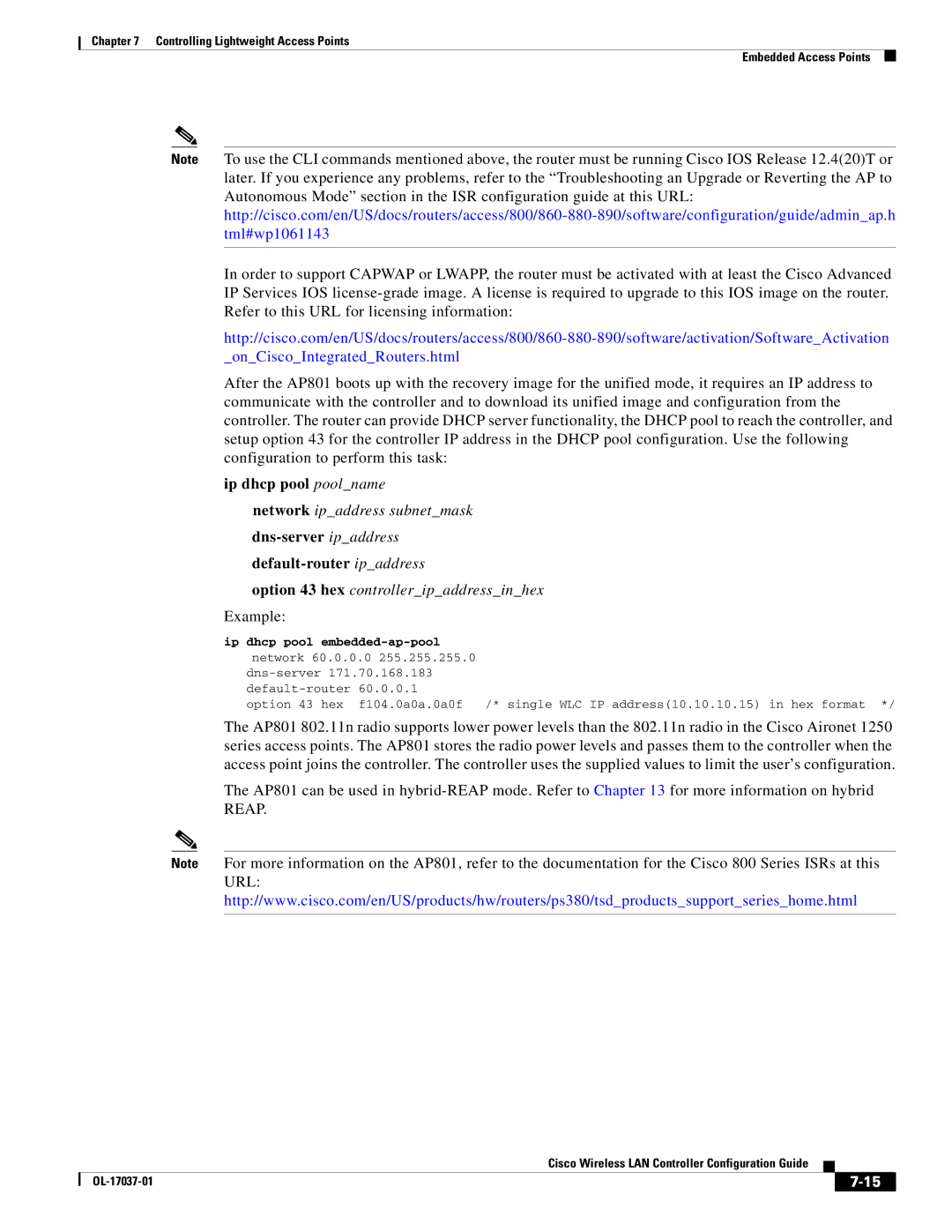 Cisco Systems OL-17037-01 manual Ip dhcp pool poolname, Dns-server ipaddress Default-router ipaddress 