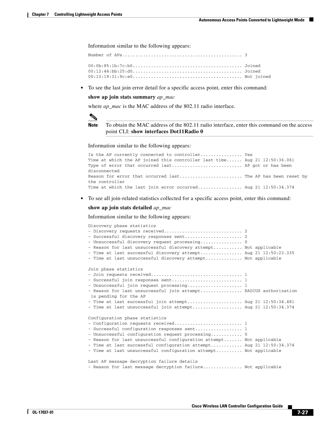 Cisco Systems OL-17037-01 manual Joined 