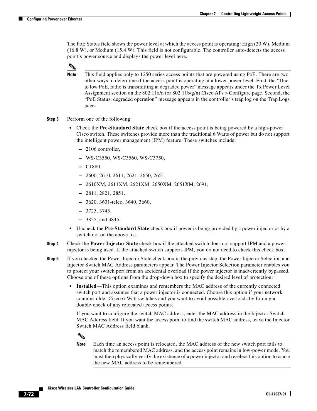 Cisco Systems OL-17037-01 manual Cisco Wireless LAN Controller Configuration Guide 