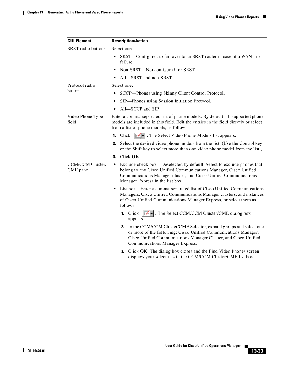 Cisco Systems OL-19470-01 manual 13-33 