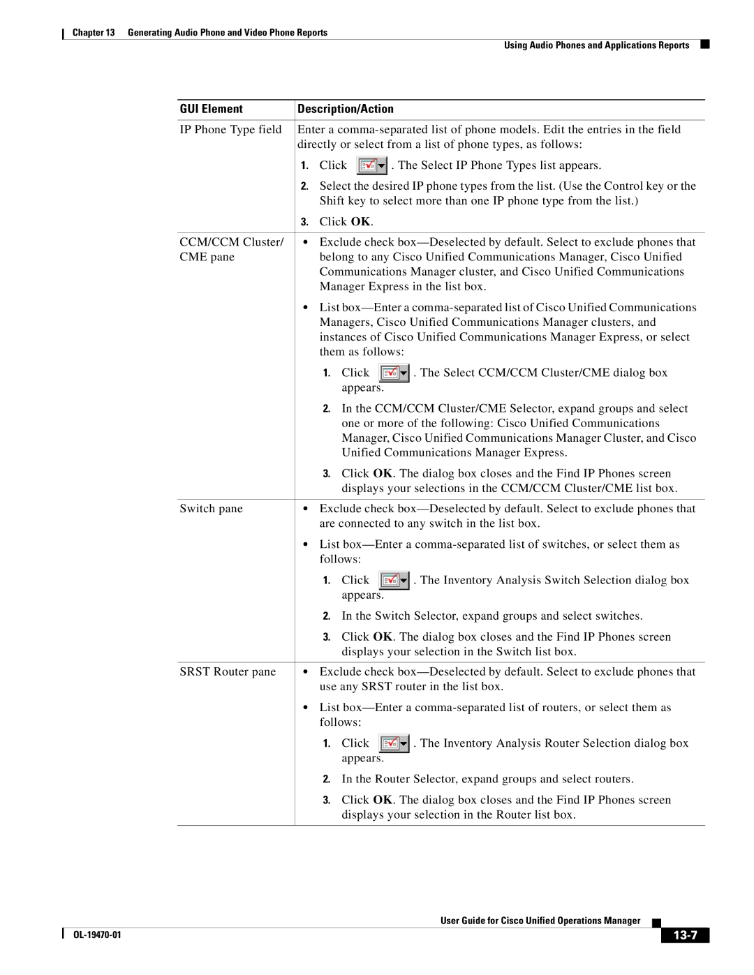 Cisco Systems OL-19470-01 manual 13-7 