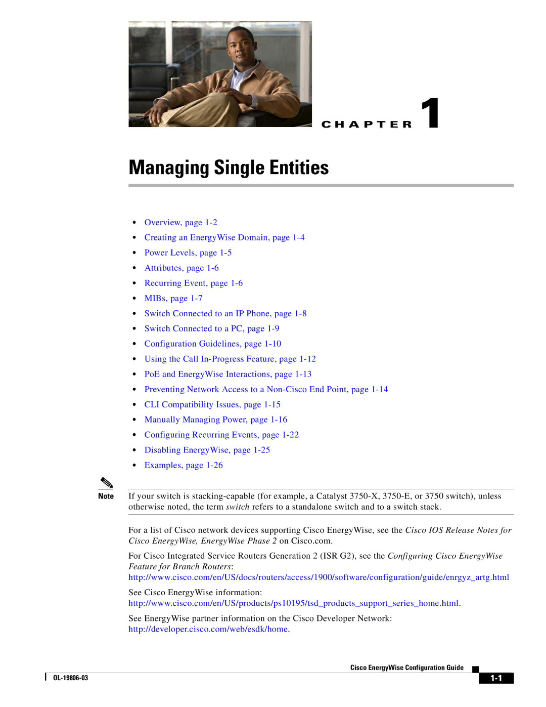 Cisco Systems OL-19806-03 manual Managing Single Entities 