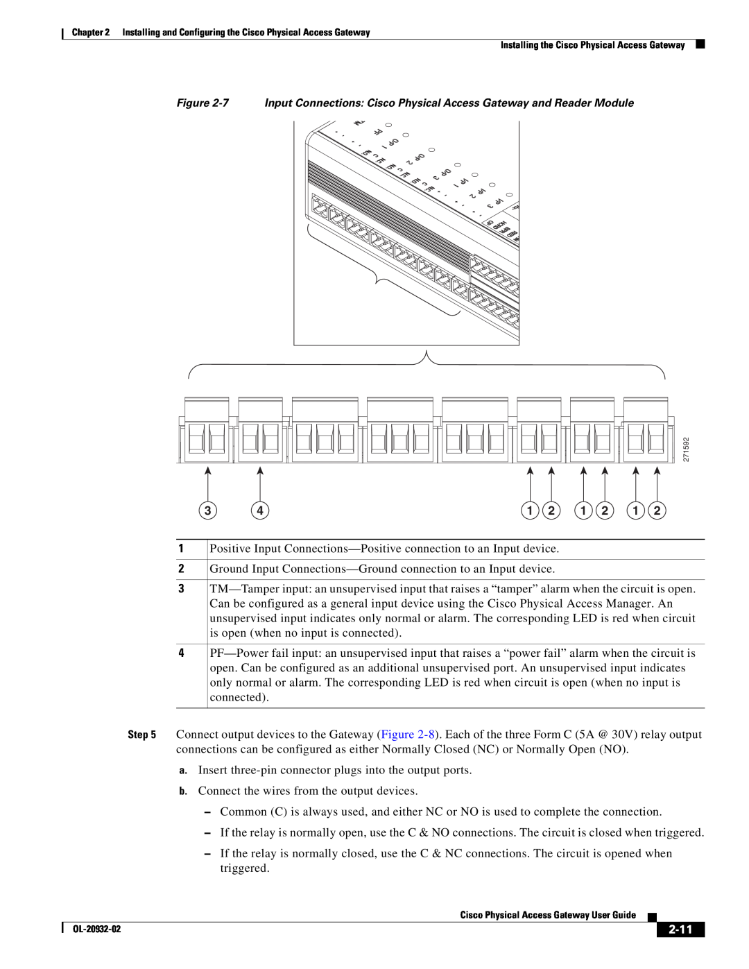 Cisco Systems OL-20932-02 manual 2-11 