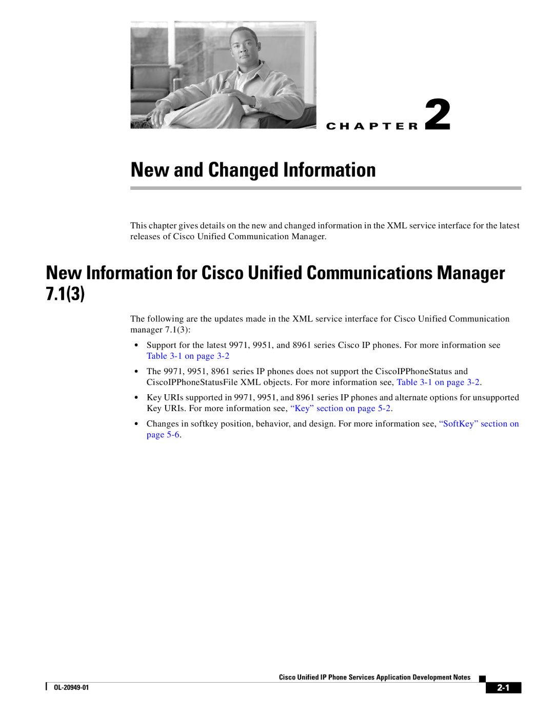 Cisco Systems OL-20949-01 manual New and Changed Information, New Information for Cisco Unified Communications Manager 