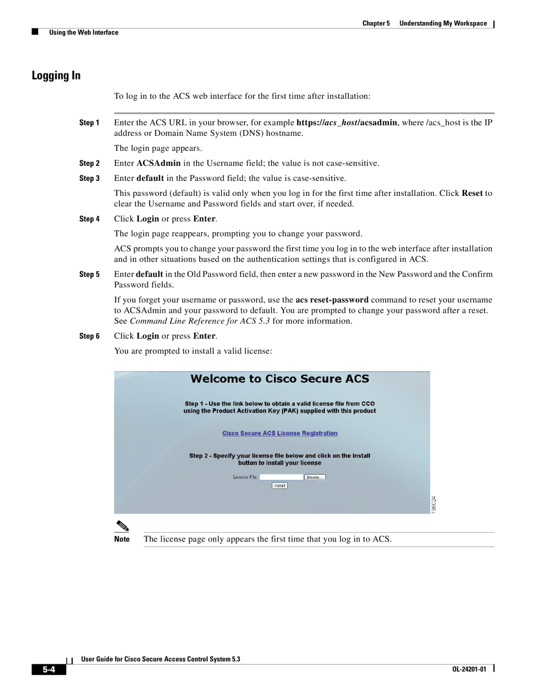 Cisco Systems OL-24201-01 manual Logging 