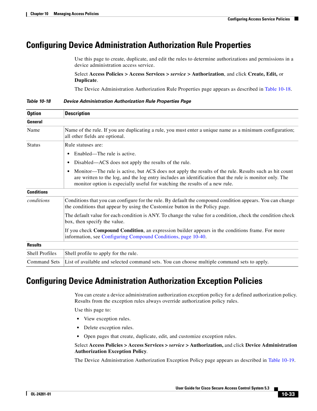 Cisco Systems OL-24201-01 manual 10-33 