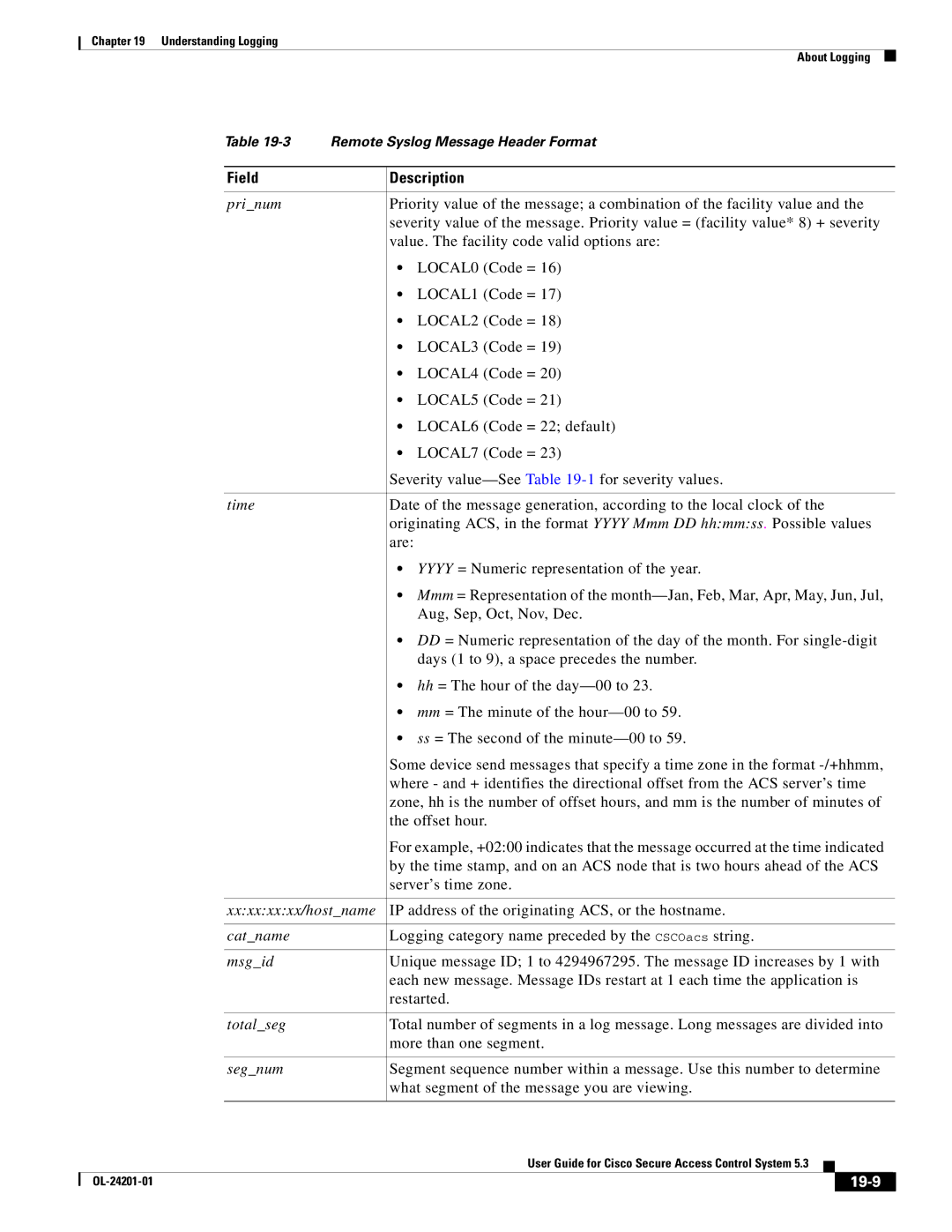 Cisco Systems OL-24201-01 manual 19-9 