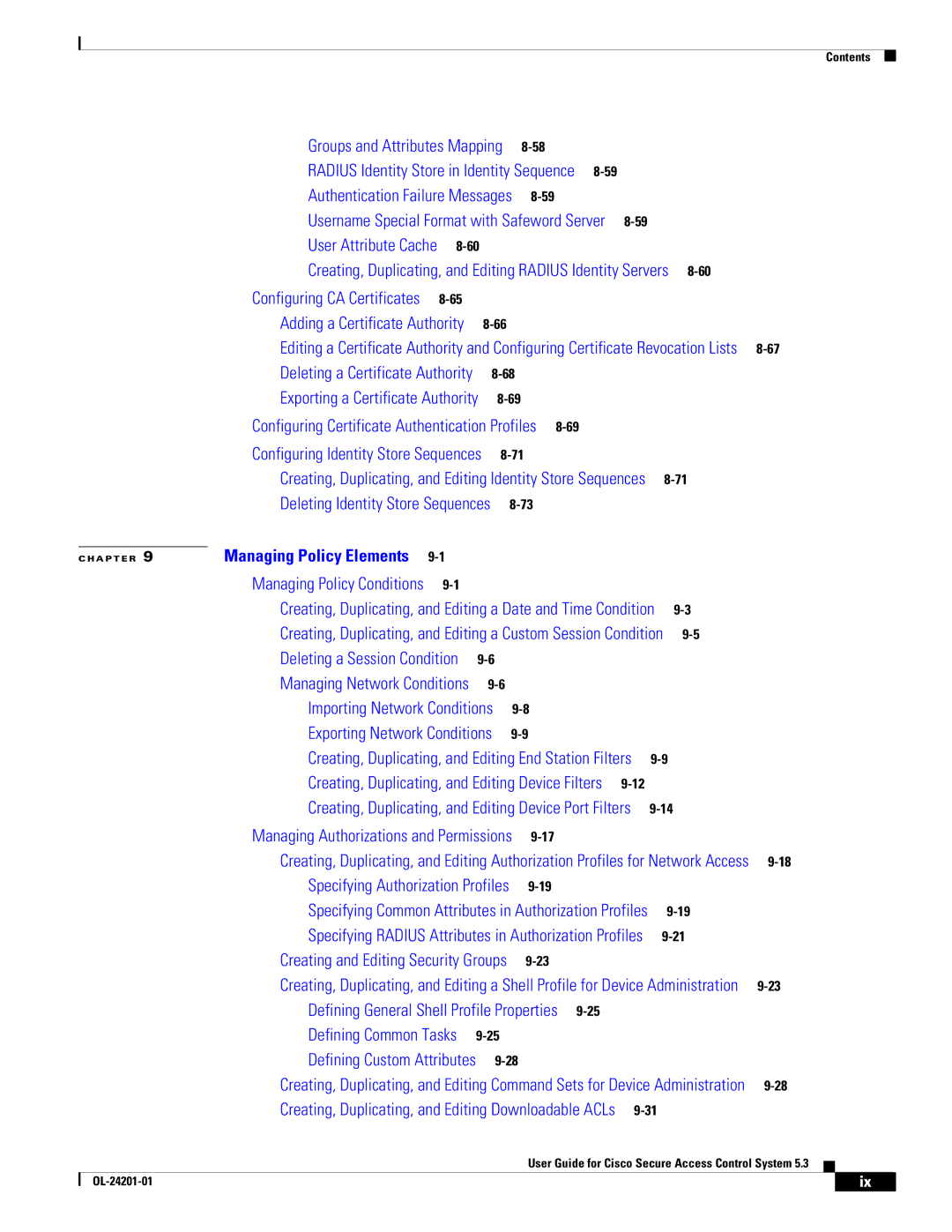 Cisco Systems OL-24201-01 manual Radius Identity Store in Identity Sequence 