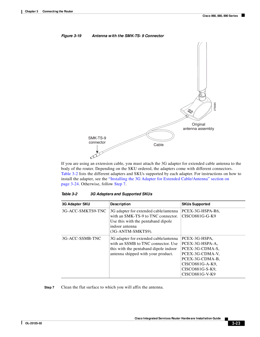 Cisco Systems OL-27407-01 manual Description SKUs Supported 