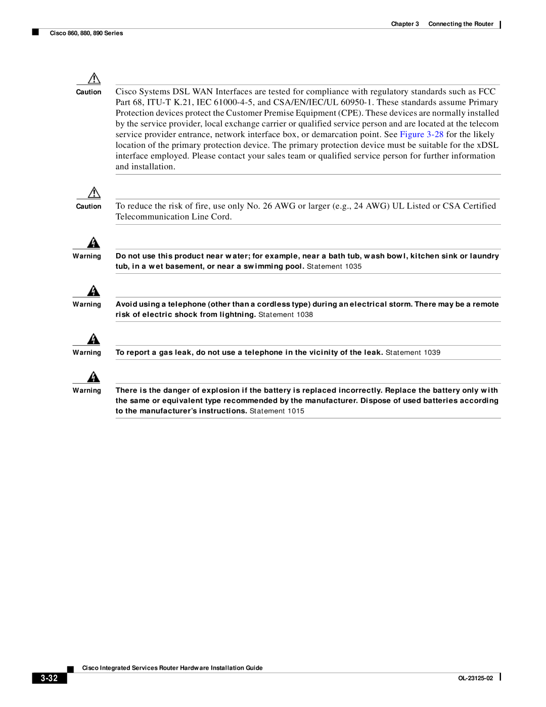 Cisco Systems OL-27407-01 manual OL-23125-02 