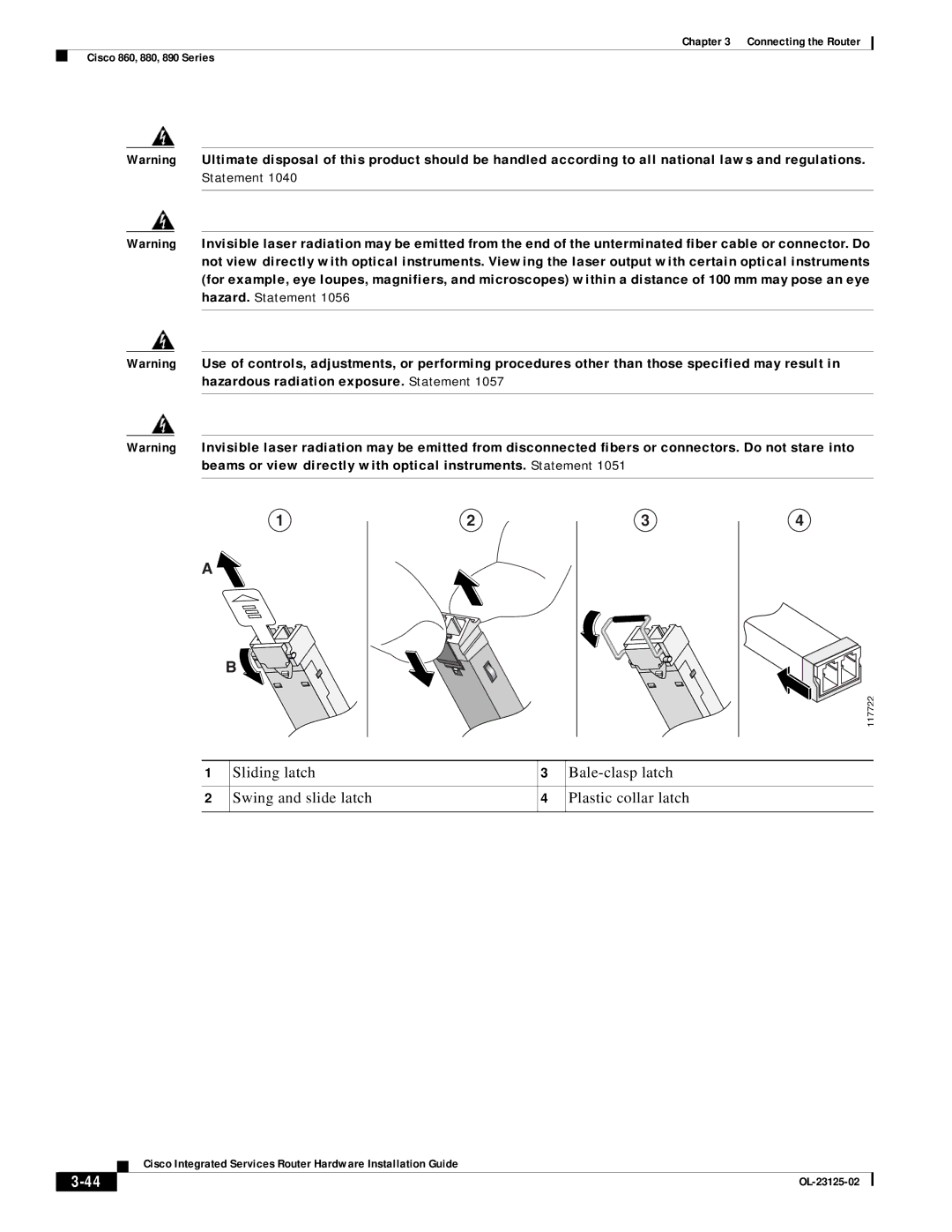 Cisco Systems OL-27407-01 manual 117722 