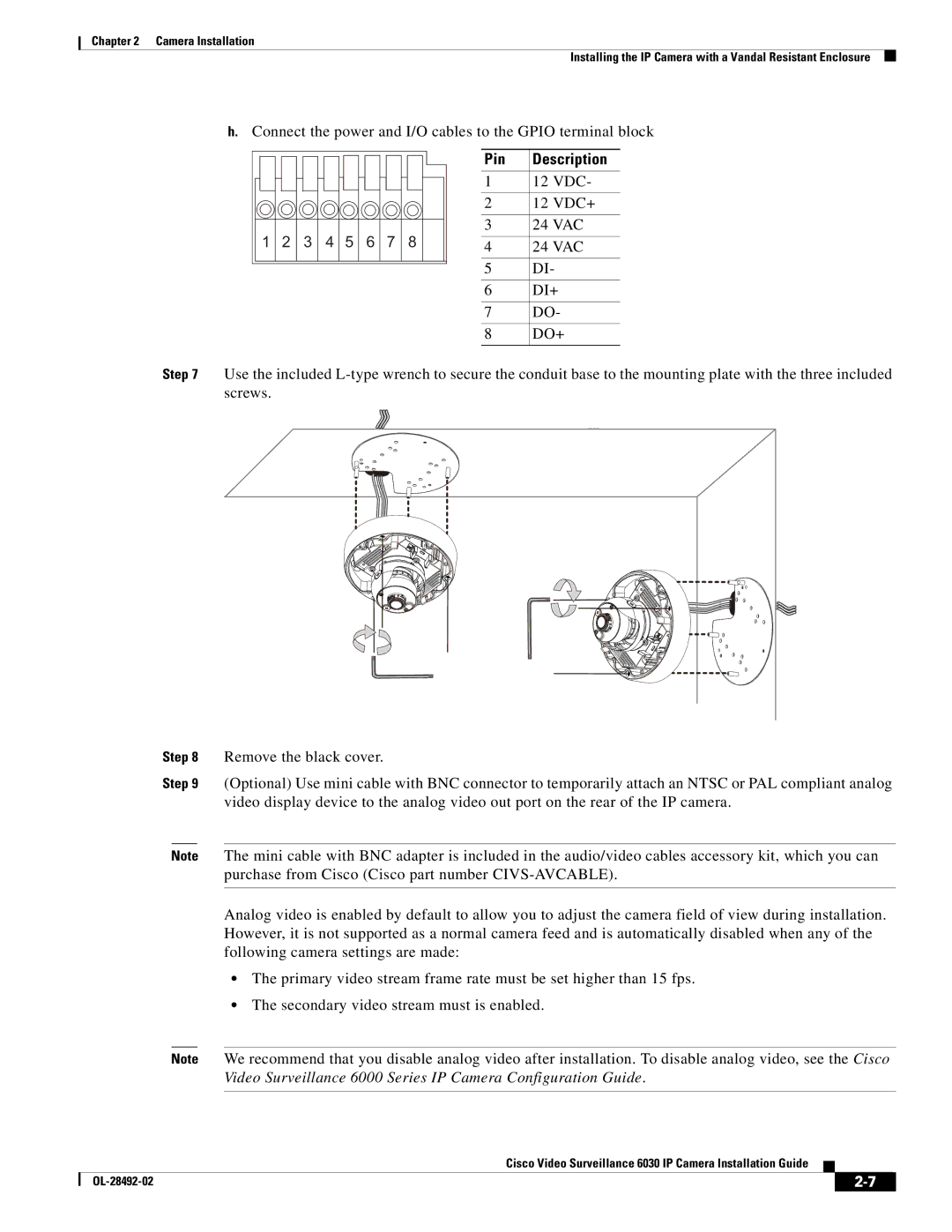 Cisco Systems OL-28492-02 manual 3 4 5 6 7 