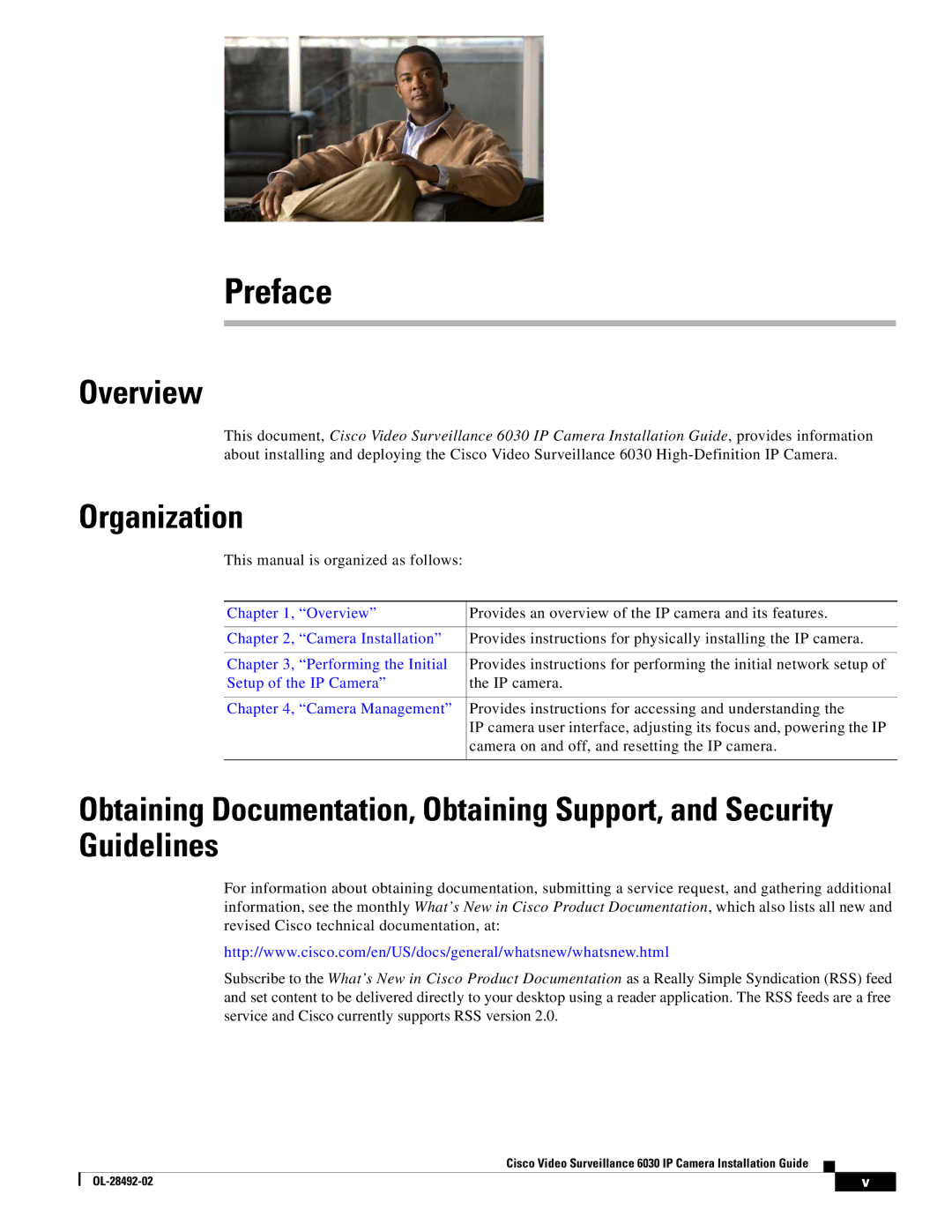 Cisco Systems OL-28492-02 manual Overview, Organization 