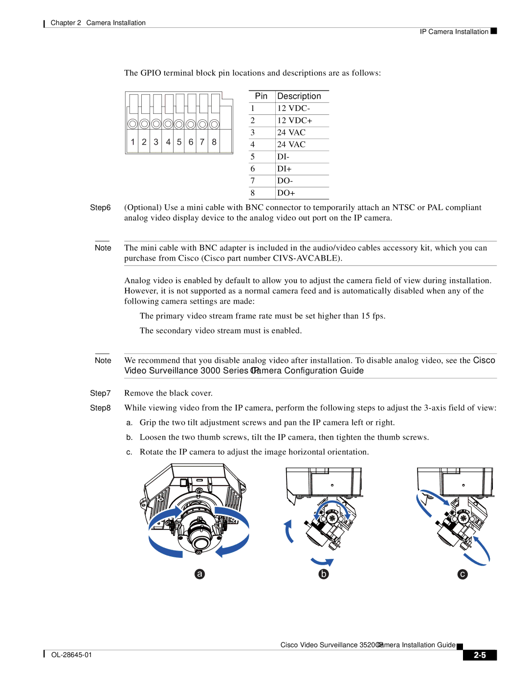 Cisco Systems OL-28645-01 manual 3 4 5 6 7 