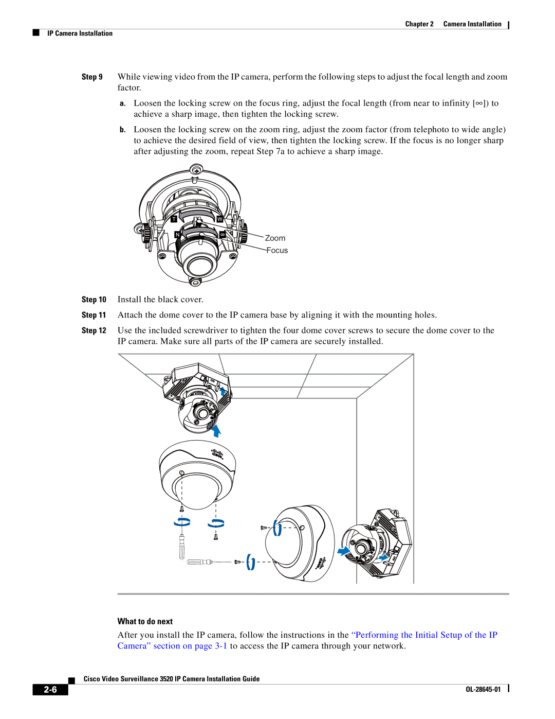 Cisco Systems OL-28645-01 manual What to do next 