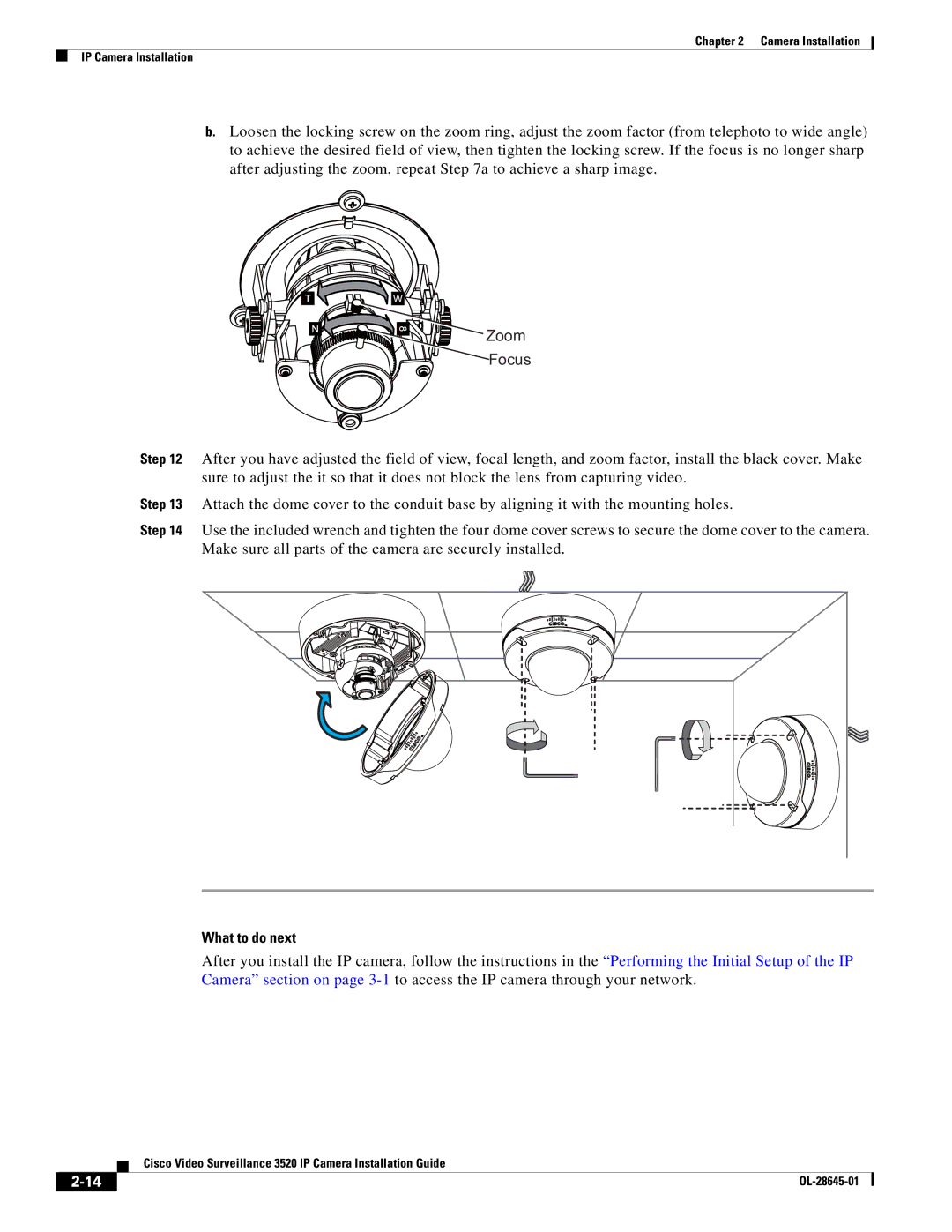 Cisco Systems OL-28645-01 manual What to do next 