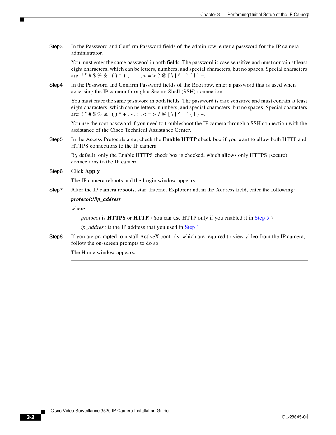 Cisco Systems OL-28645-01 manual Protocol//ipaddress 