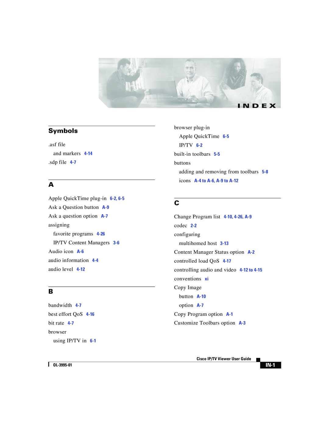 Cisco Systems OL-3995-01 manual Symbols 