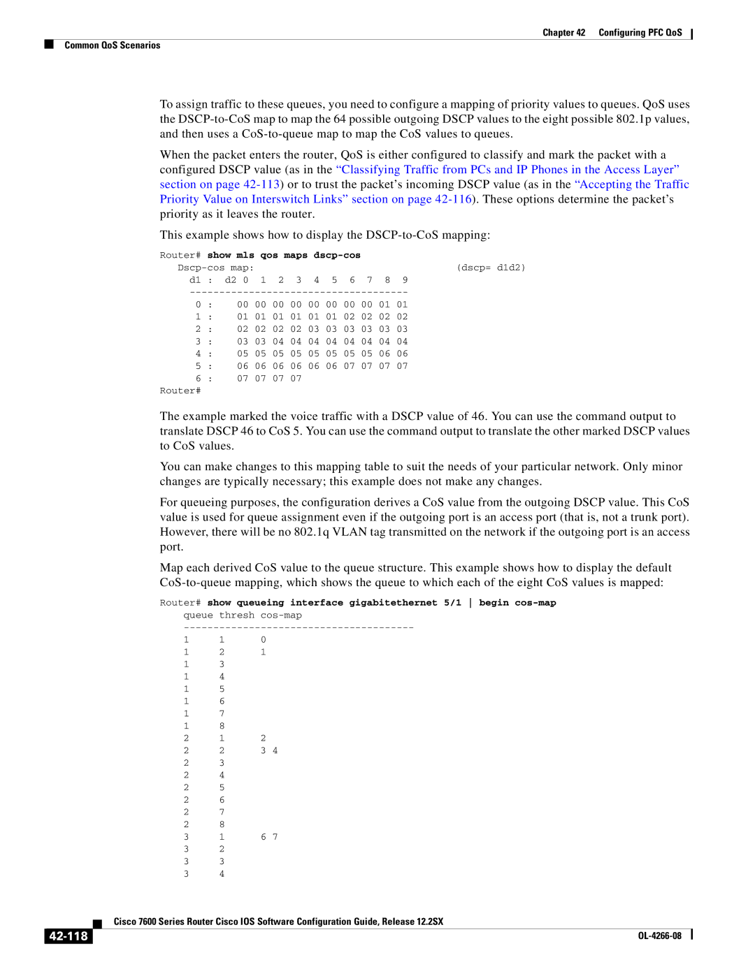 Cisco Systems OL-4266-08 manual 42-118 