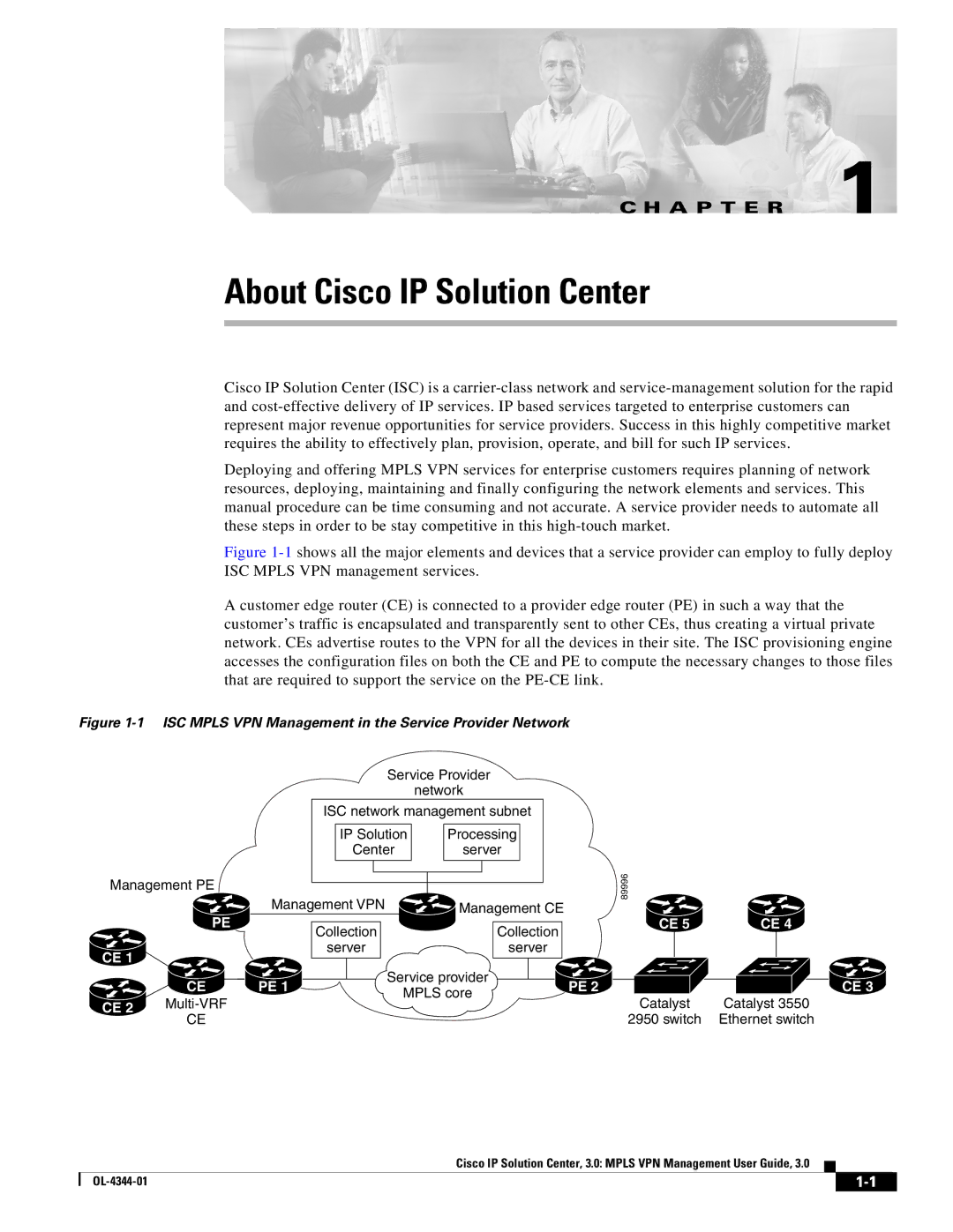 Cisco Systems OL-4344-01 manual About Cisco IP Solution Center 