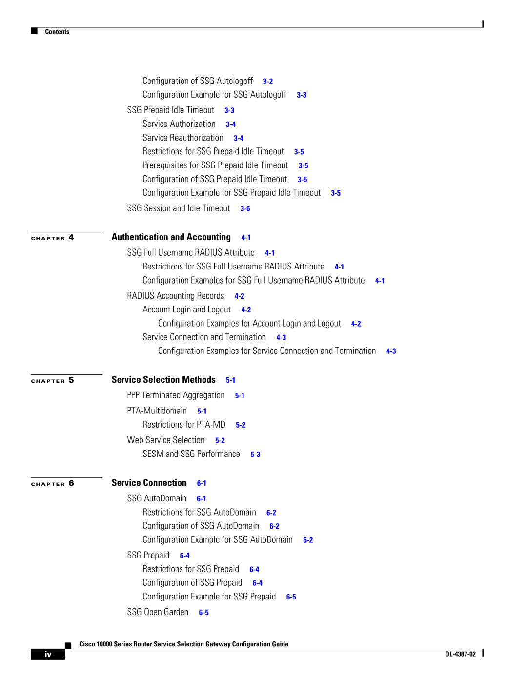 Cisco Systems OL-4387-02 manual Configuration Example for SSG AutoDomain 