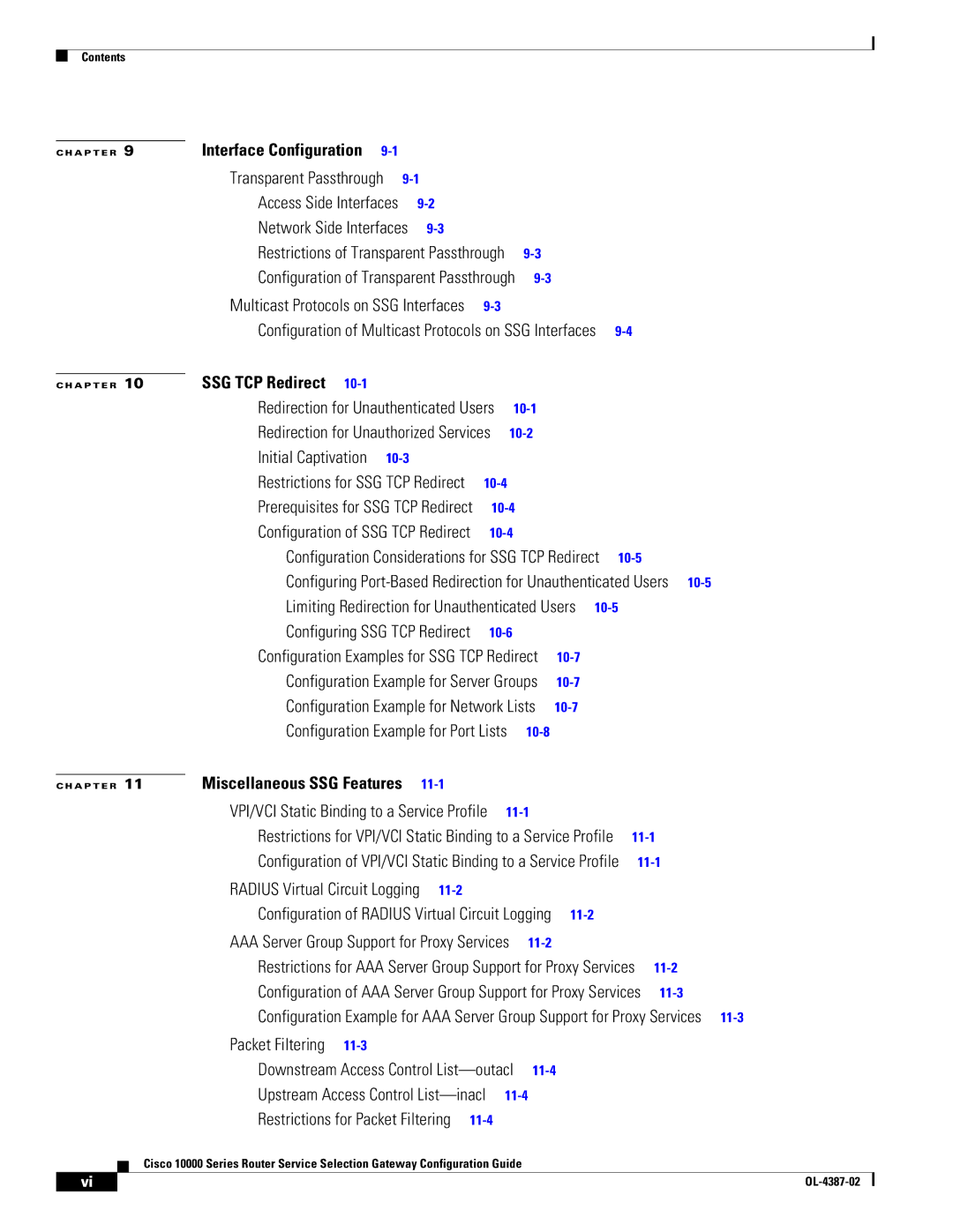 Cisco Systems OL-4387-02 manual Configuration of VPI/VCI Static Binding to a Service Profile 