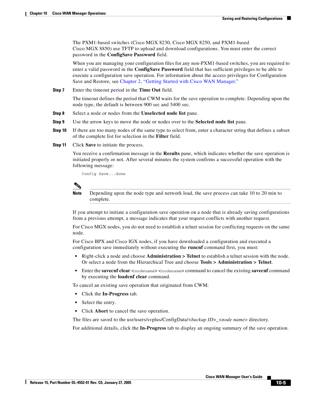 Cisco Systems OL-4552-01 manual 10-5 