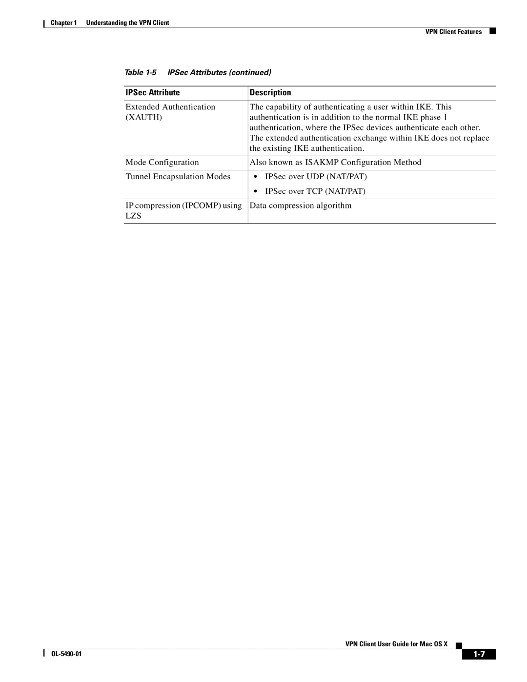 Cisco Systems OL-5490-01 manual Xauth 