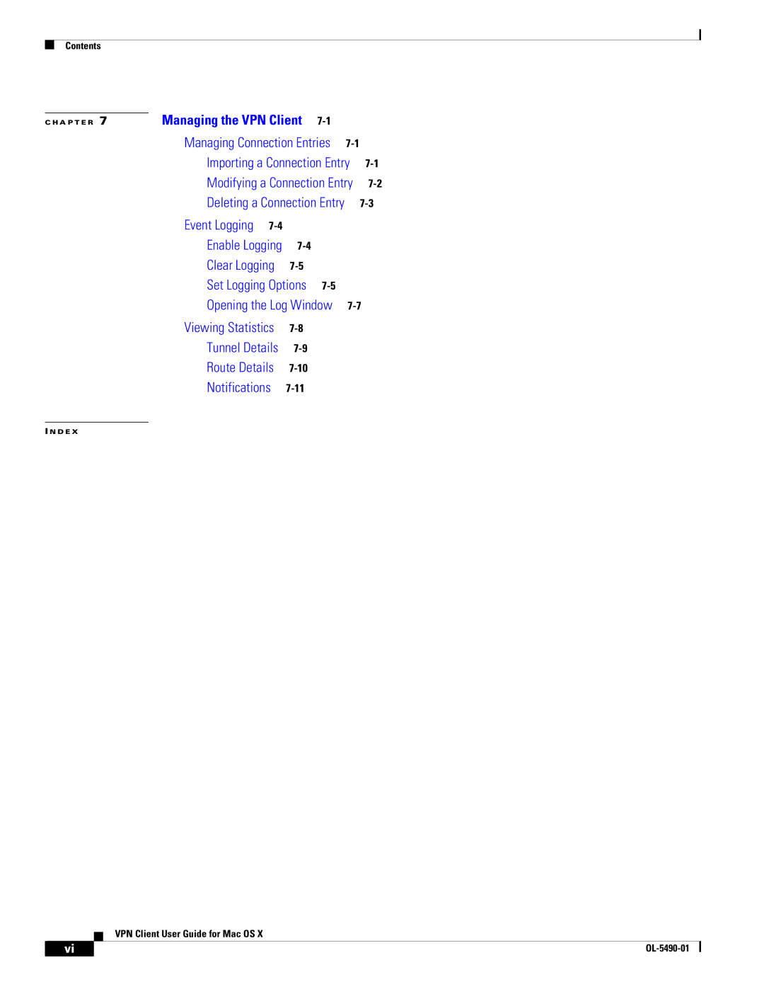 Cisco Systems OL-5490-01 manual Notifications 