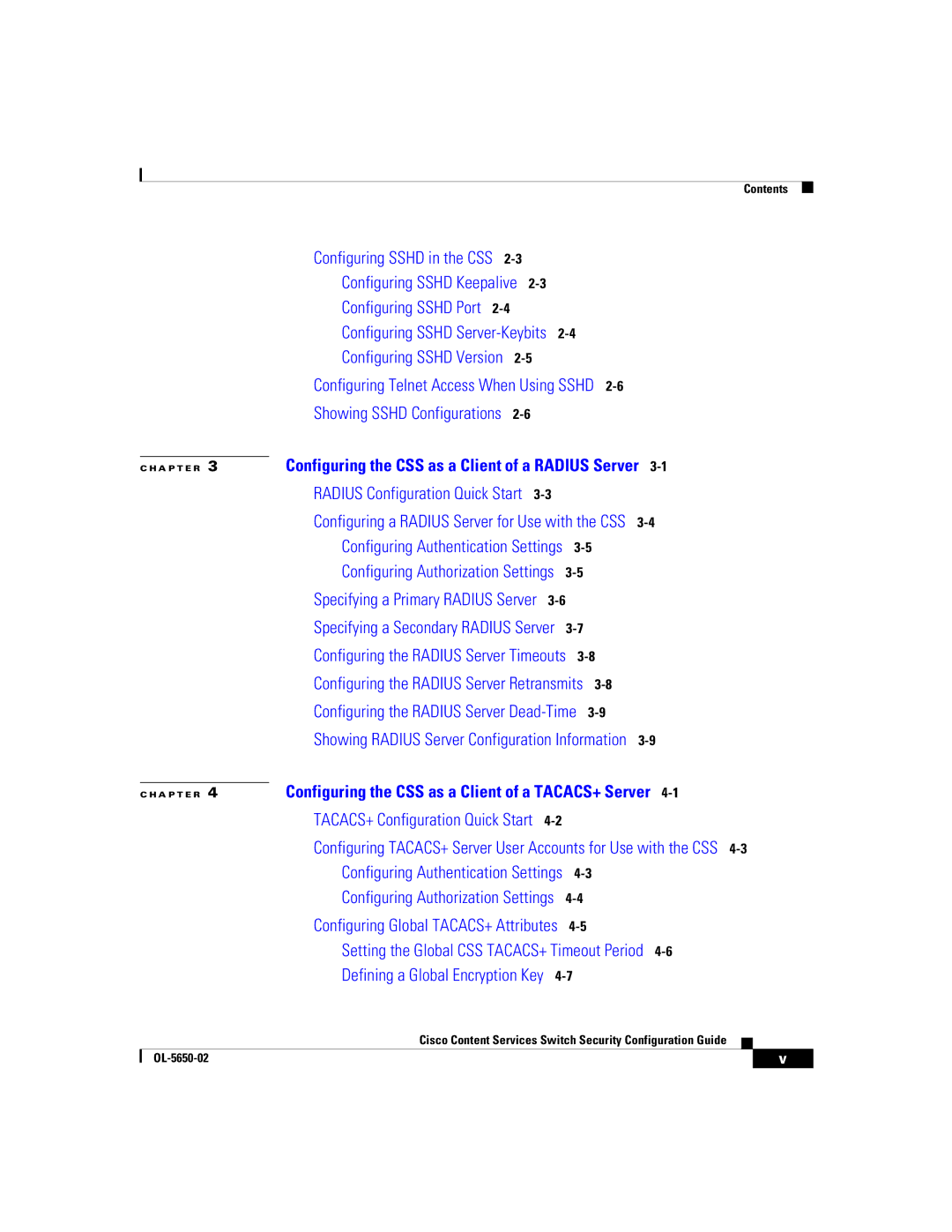 Cisco Systems OL-5650-02 manual Configuring the CSS as a Client of a Radius Server 