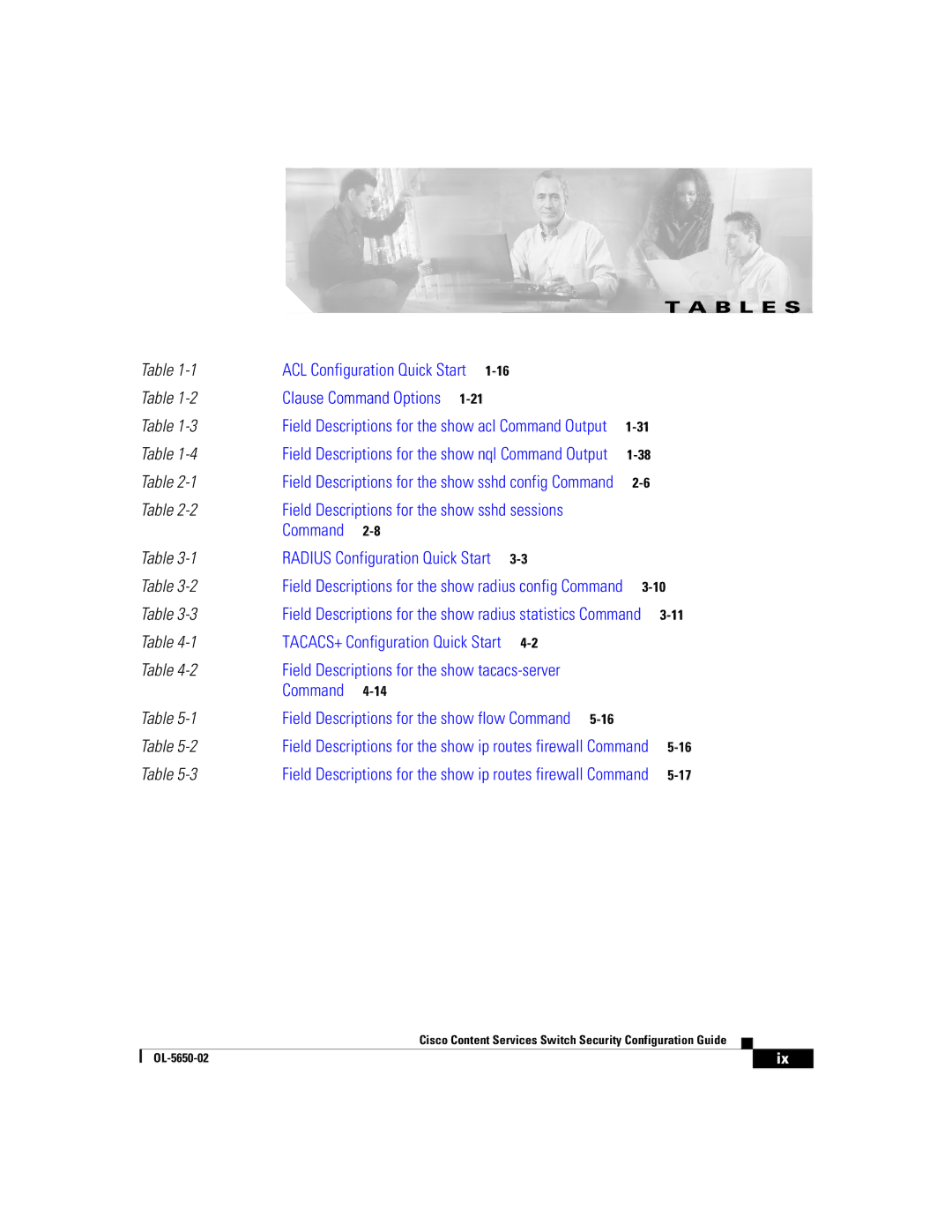 Cisco Systems OL-5650-02 manual B L E S 