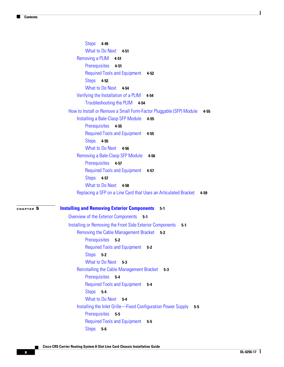 Cisco Systems OL-6256-17 manual Troubleshooting the Plim 