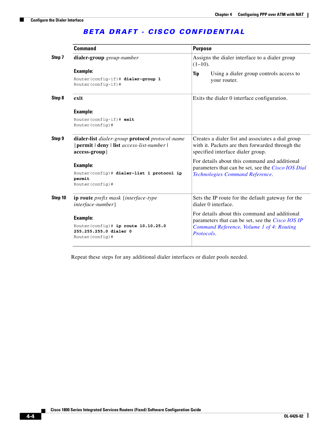 Cisco Systems OL-6426-02 manual Command Reference, Volume 1 of 4 Routing 