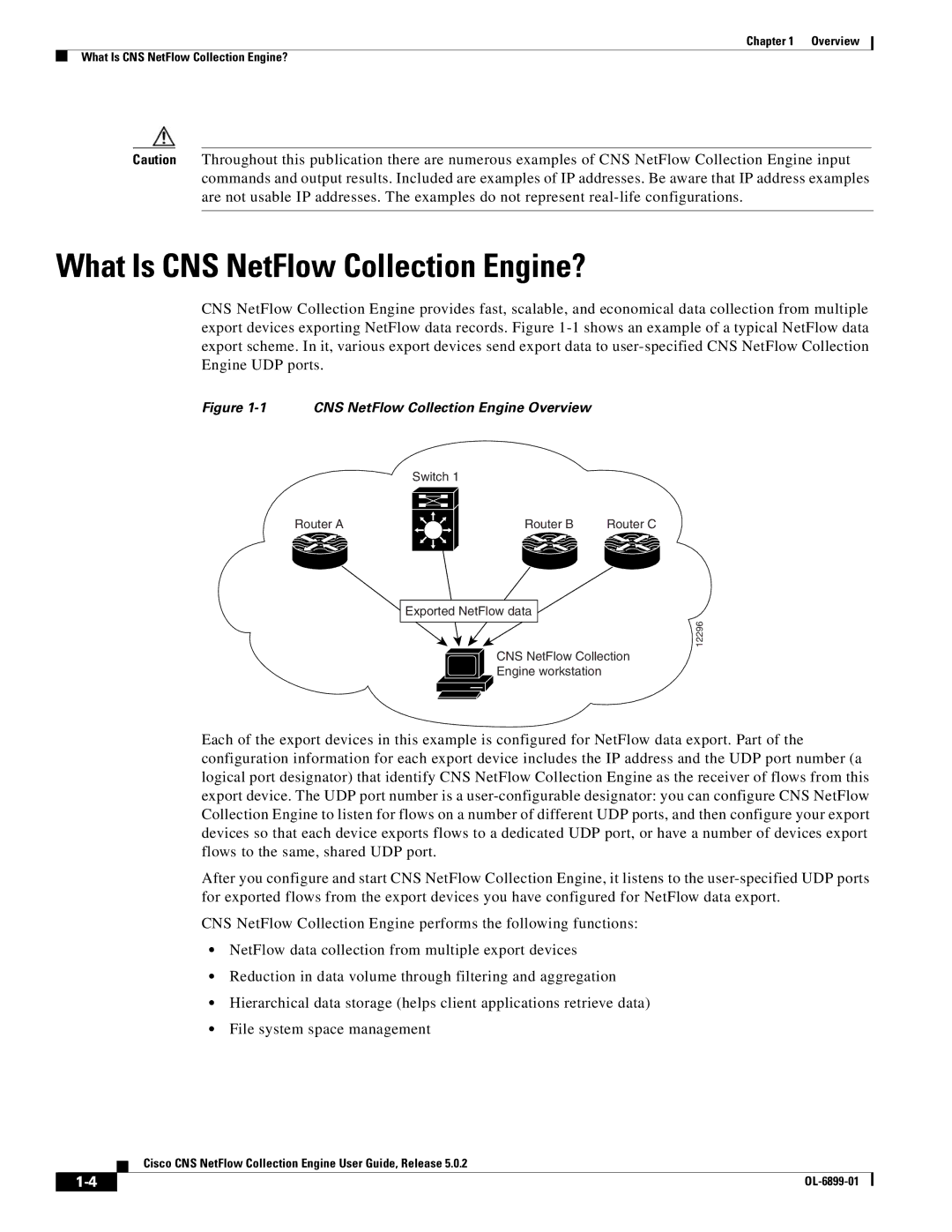 Cisco Systems OL-6900-01 manual What Is CNS NetFlow Collection Engine?, CNS NetFlow Collection Engine Overview 